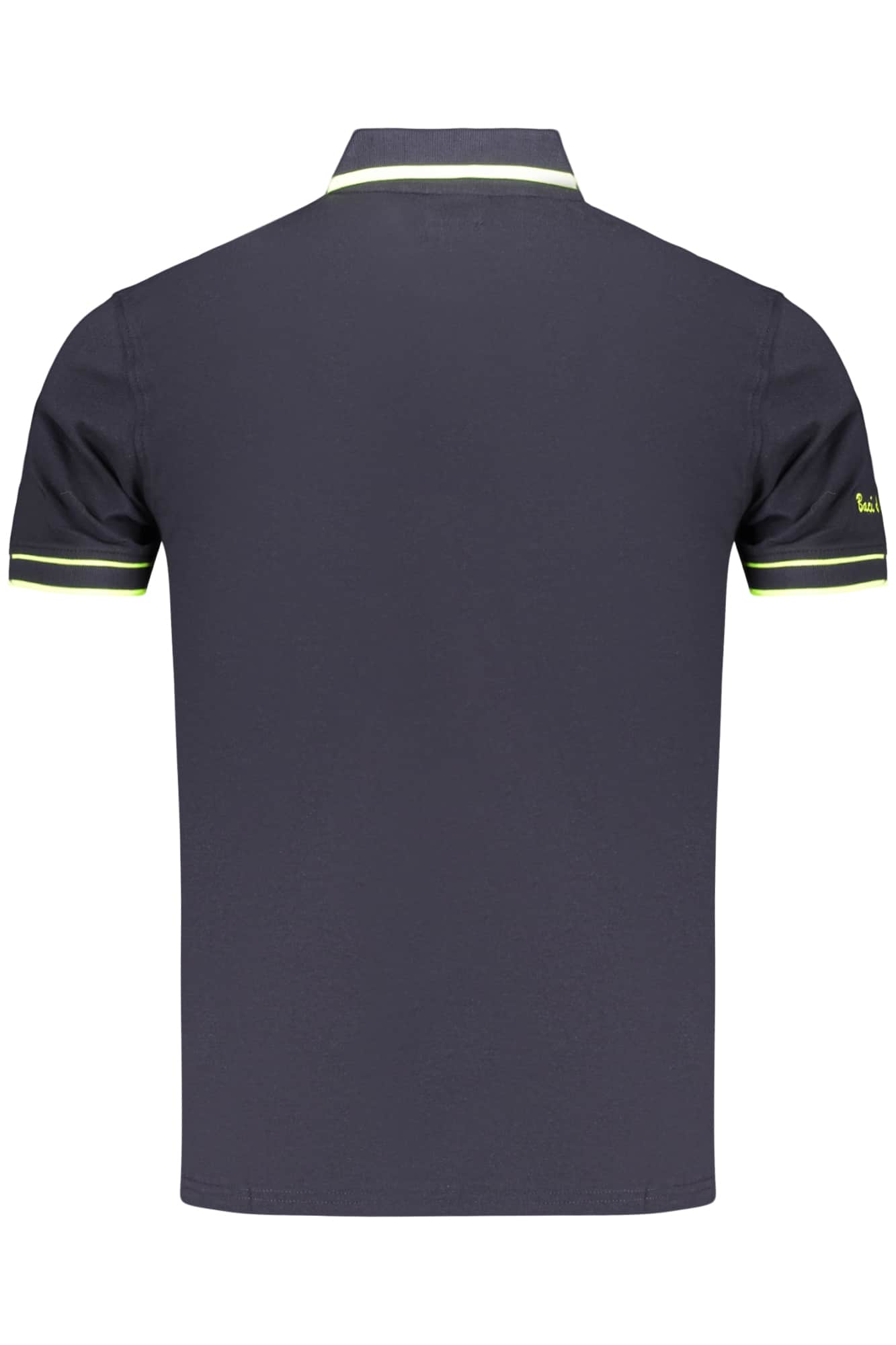Kisses & Hugs Herren Kurzarm Schwarz Poloshirt