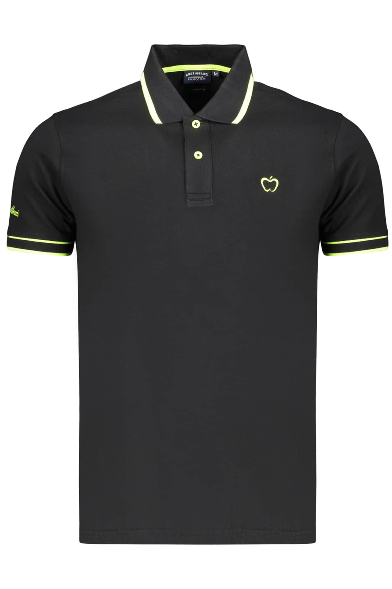 Kisses & Hugs Herren Blau Kurzarm Poloshirt