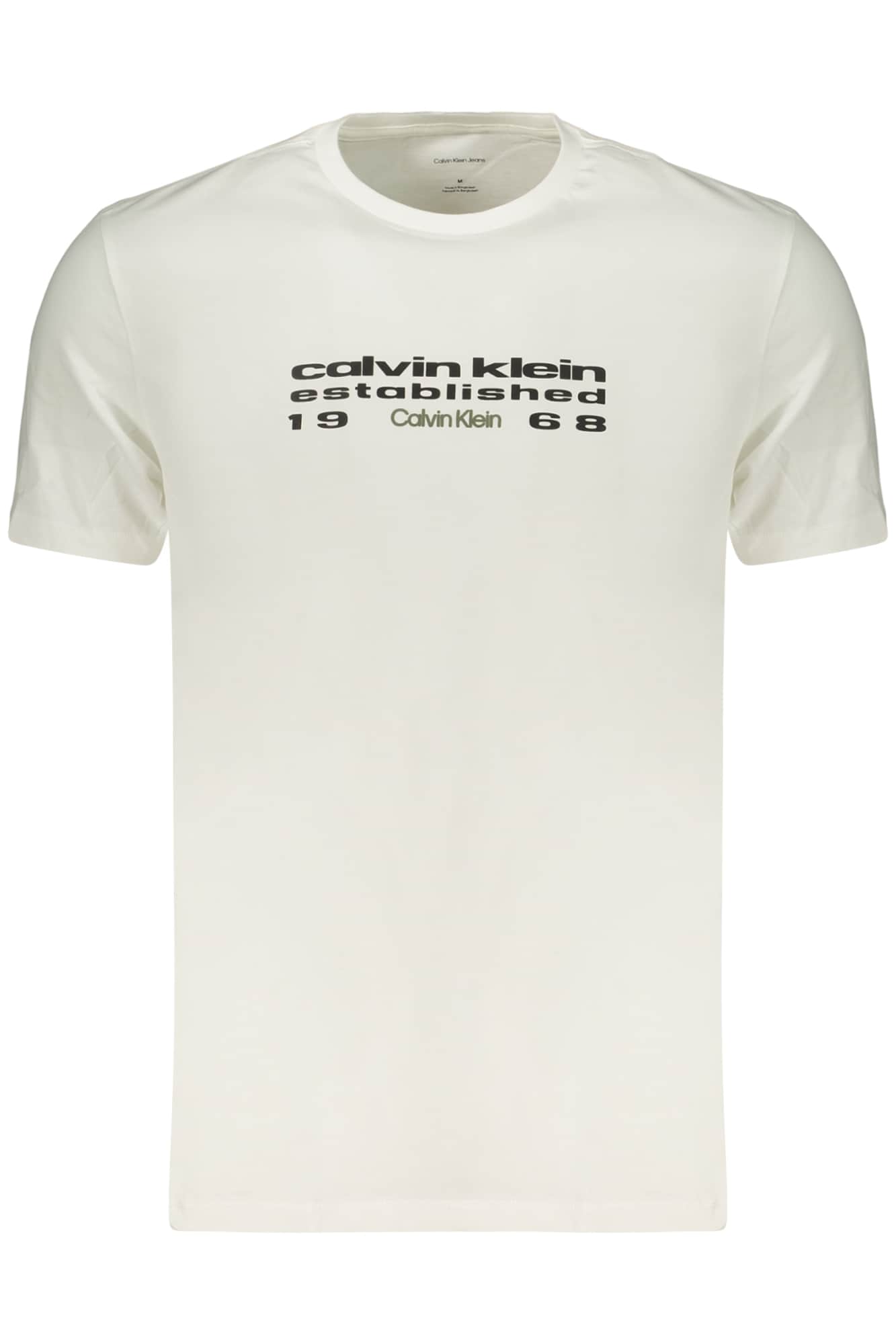 CALVIN KLEIN HERREN KURZARM T-SHIRT WEISS
