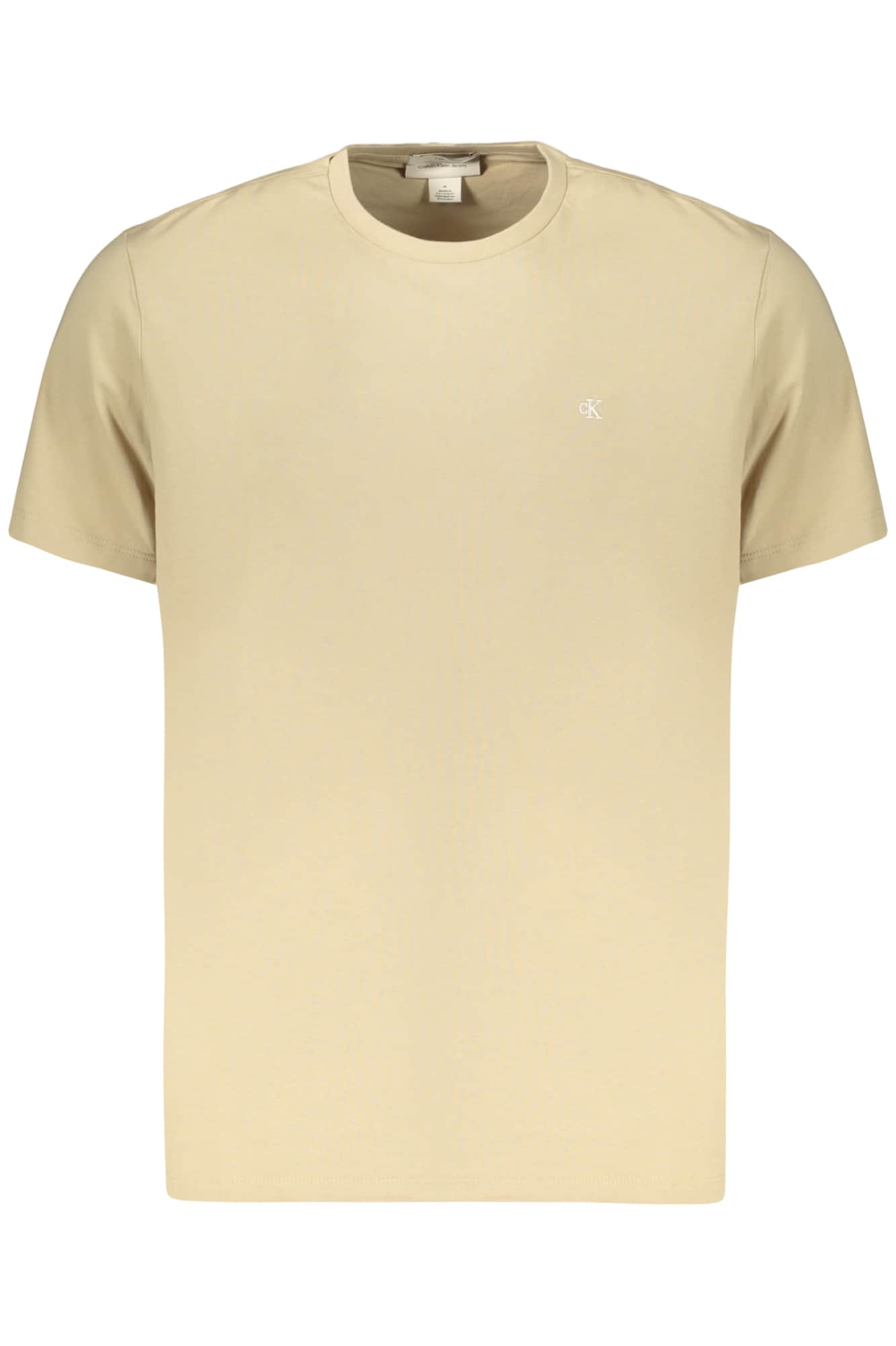 CALVIN KLEIN HERREN KURZARM T-SHIRT BEIGE