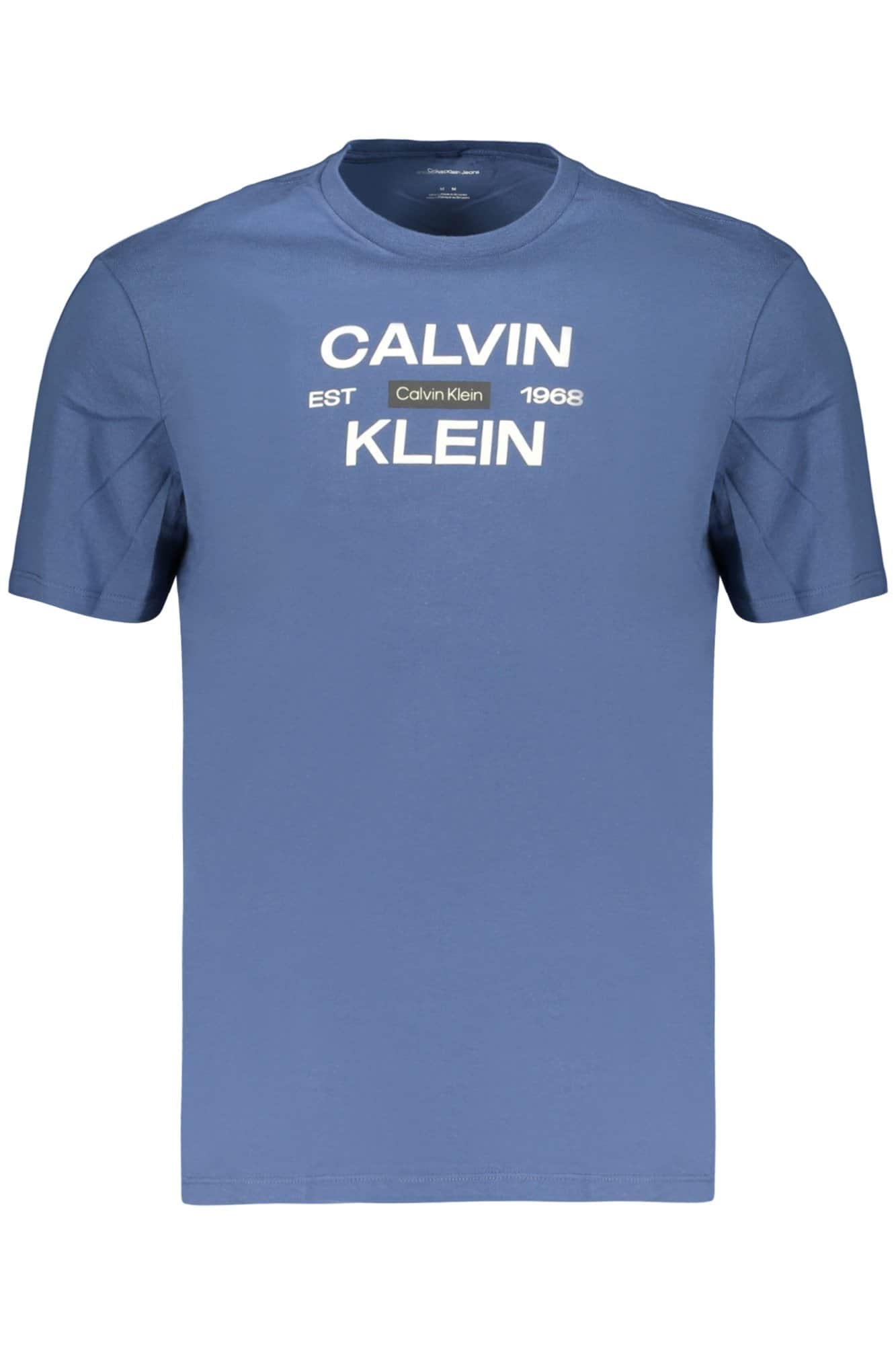 CALVIN KLEIN HERREN KURZARM T-SHIRT BLAU