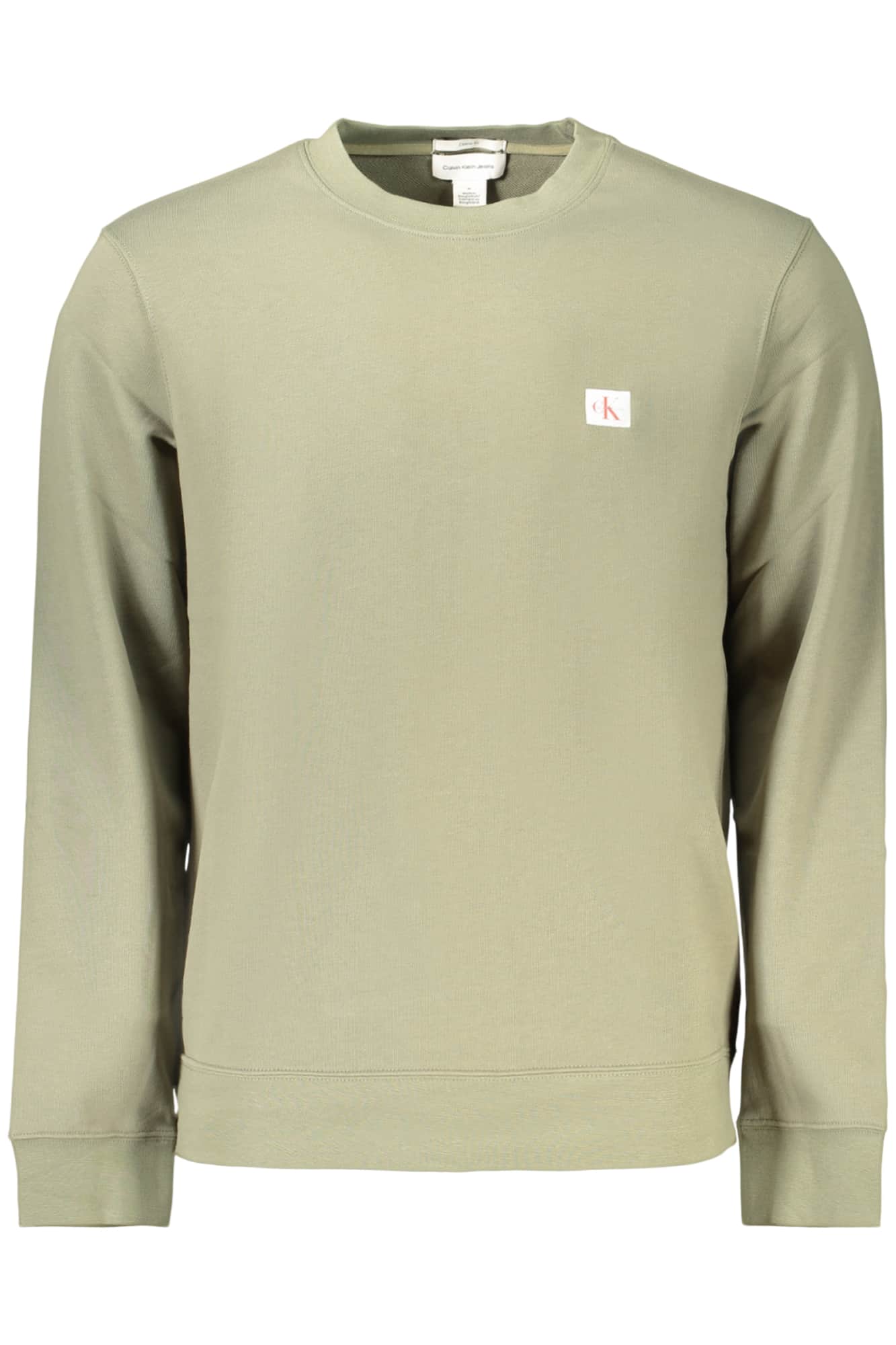 CALVIN KLEIN HERREN MIT REISSVERSCHLUSS SWEATSHIRT, GRÜN
