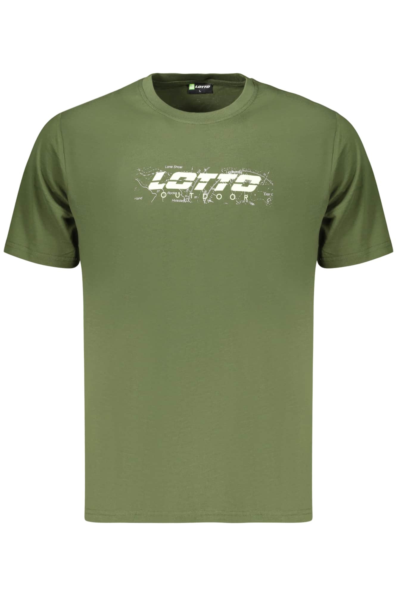 LOTTO HERREN KURZARM GRÜN T-SHIRT