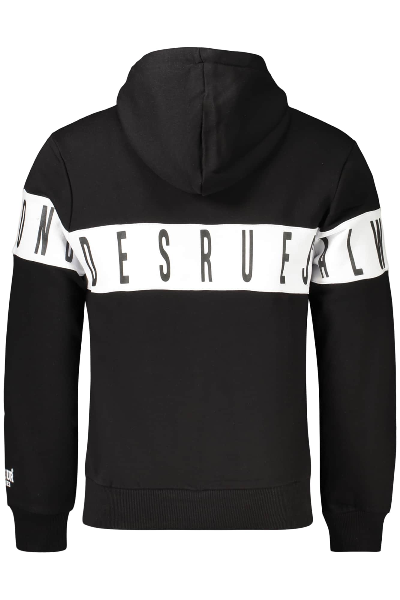 BOXEUR DES RUES HERREN ROT MIT REISSVERSCHLUSS SWEATSHIRT