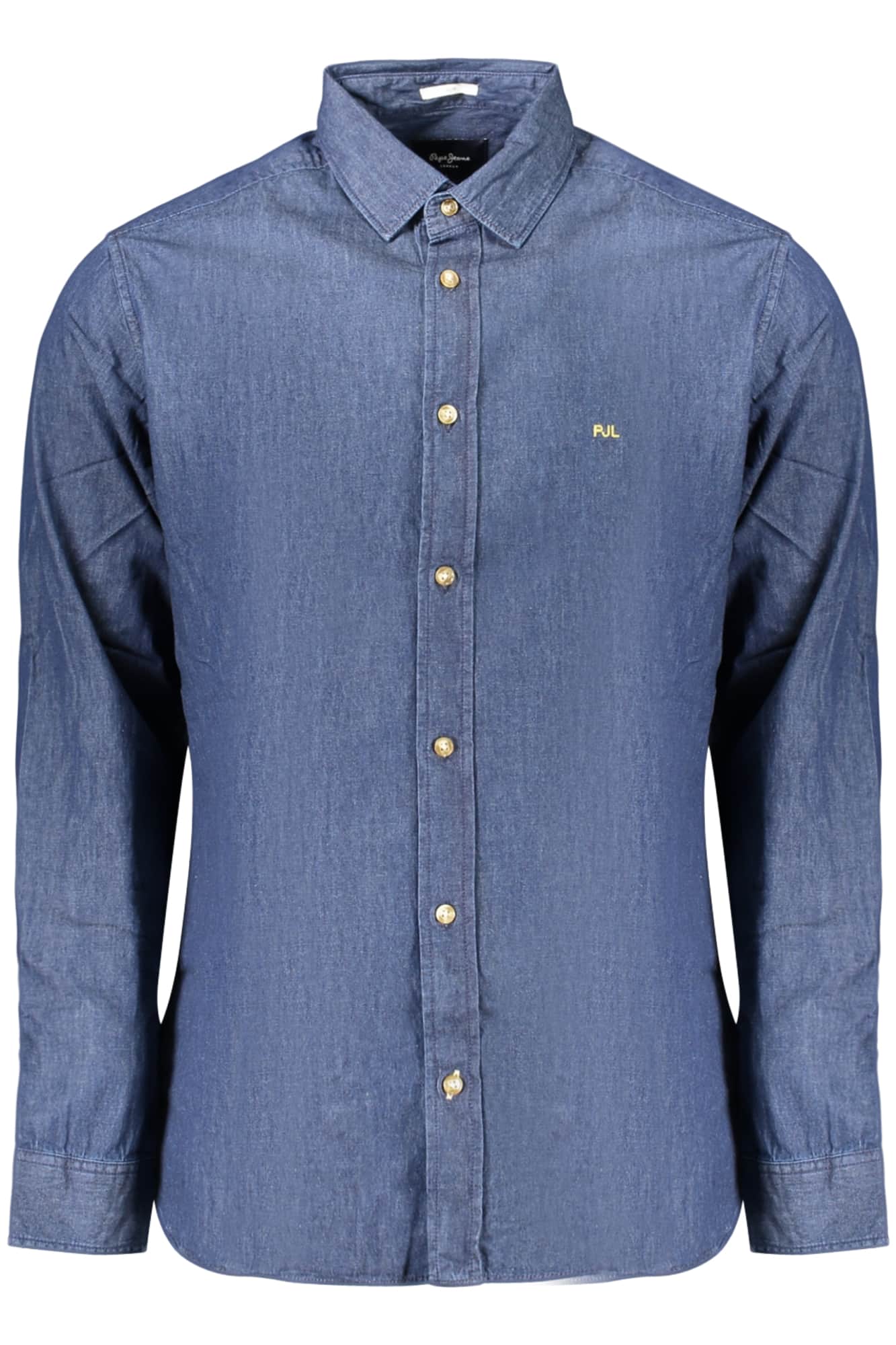 PEPE JEANS HERREN LANGARM SHIRT, BLAU