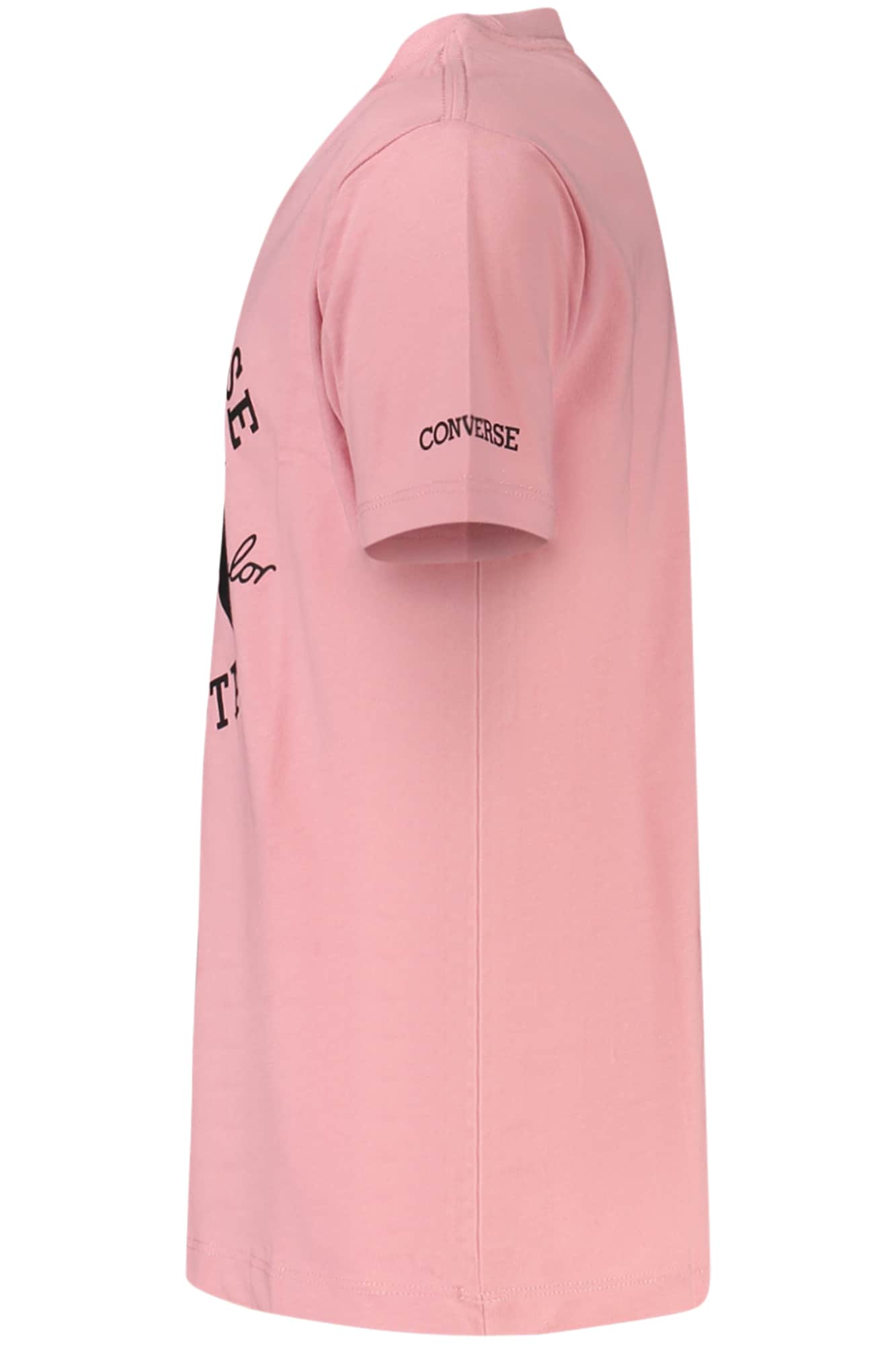 Converse Mädchen Kurzarm T-Shirt, Schwarz