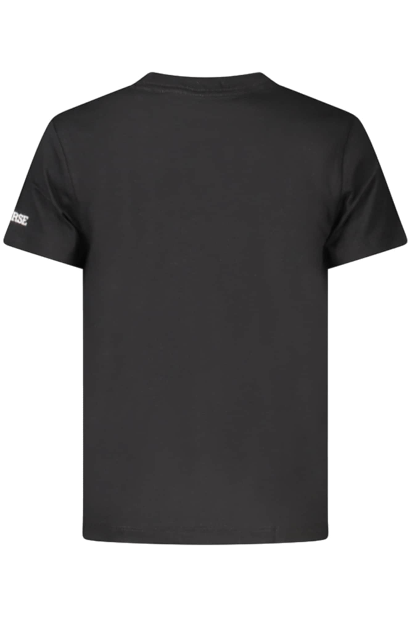 Converse Mädchen Kurzarm T-Shirt, Schwarz