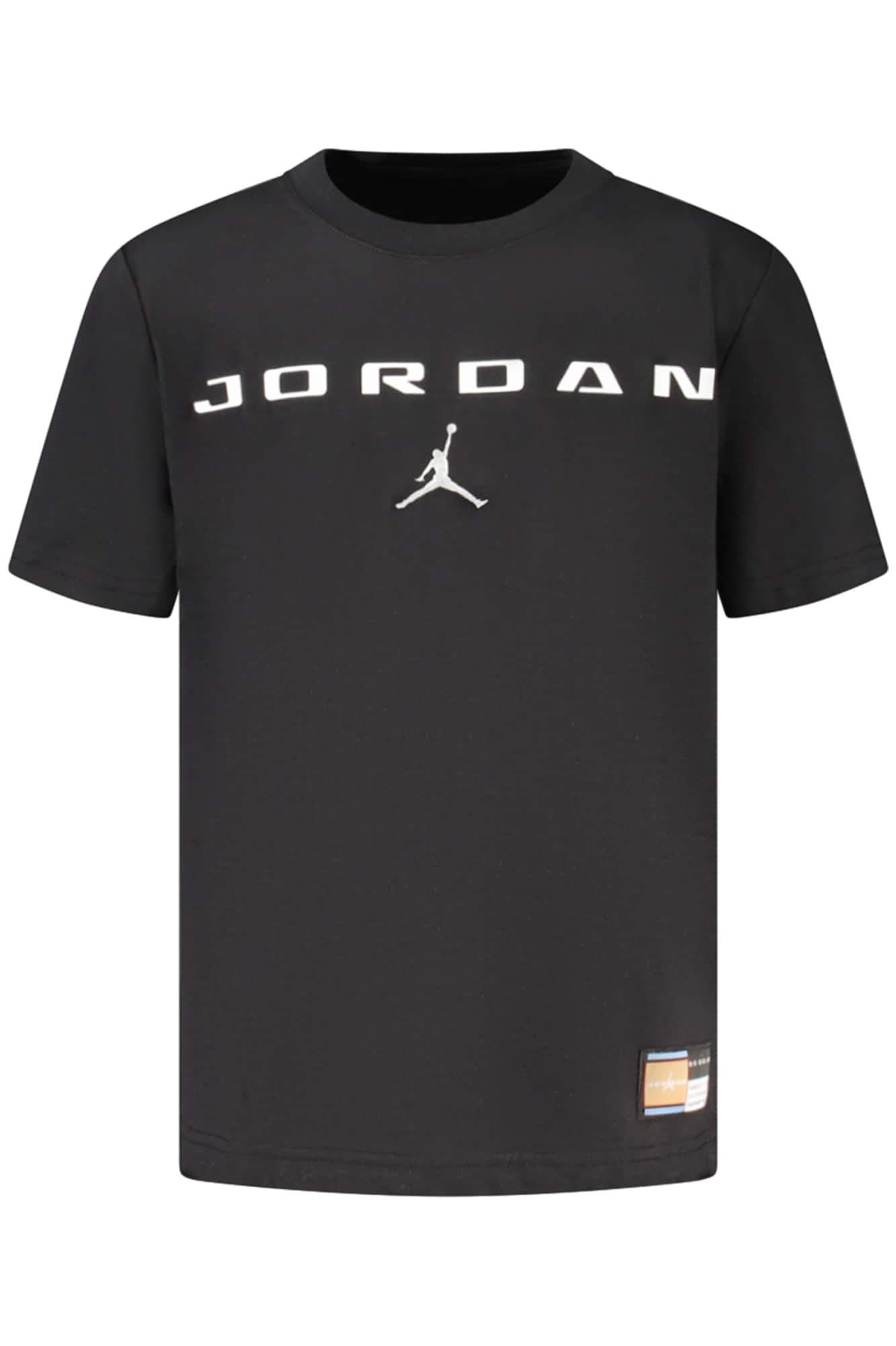 JORDAN KURZARM T-SHIRT FÜR KINDER, SCHWARZ