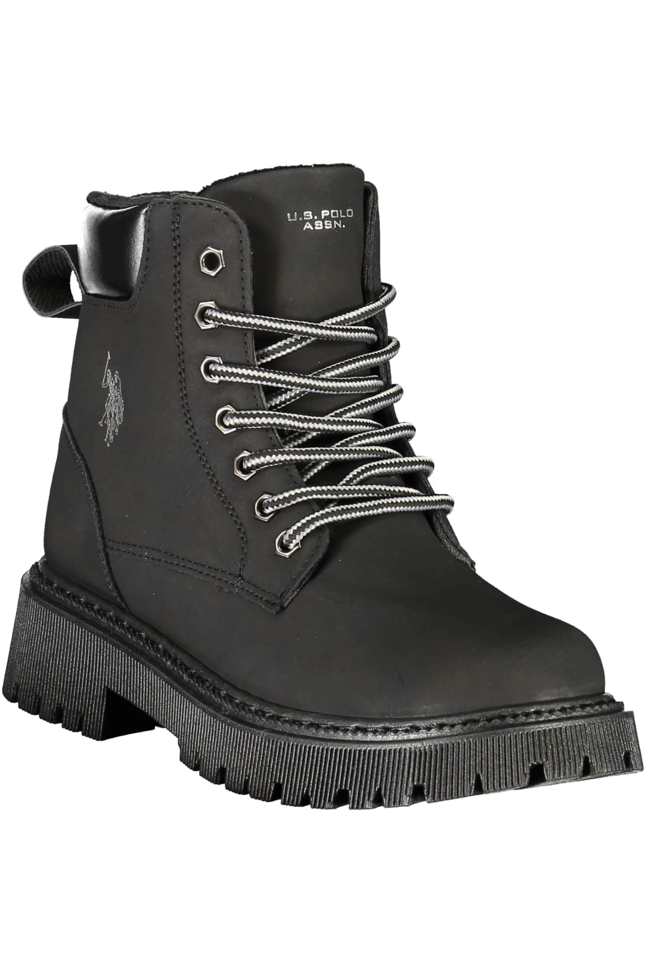 US Polo Assn. damen schwarz stiefel