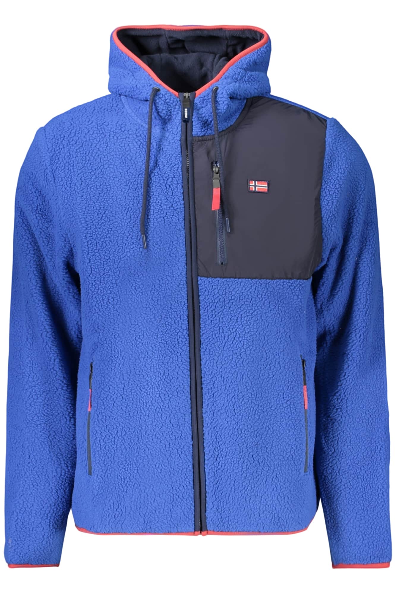 Norway 1963 herren blau mit reissverschluss sweatshirt