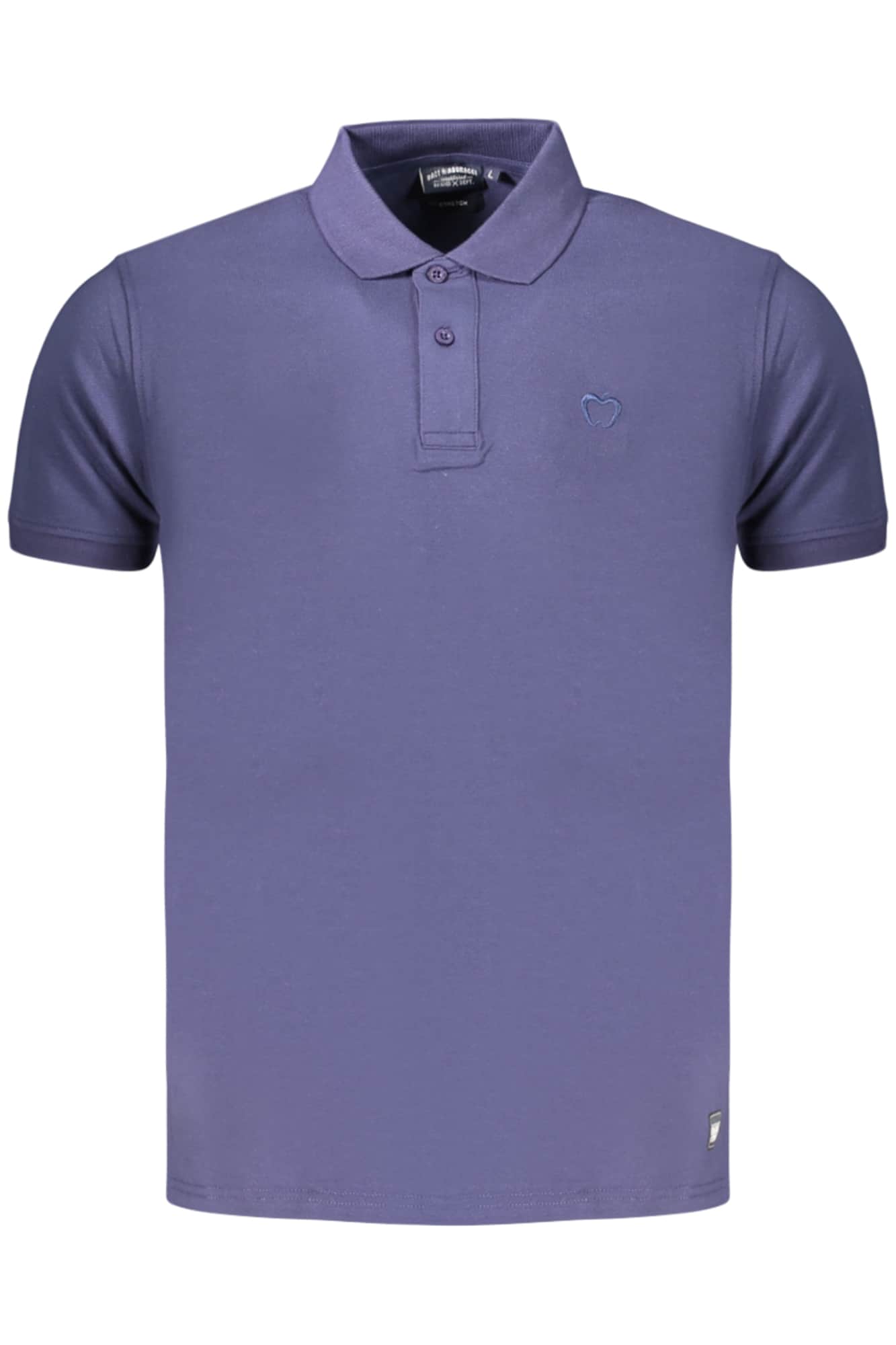 Kisses & Hugs Herren Grau Kurzarm Poloshirt