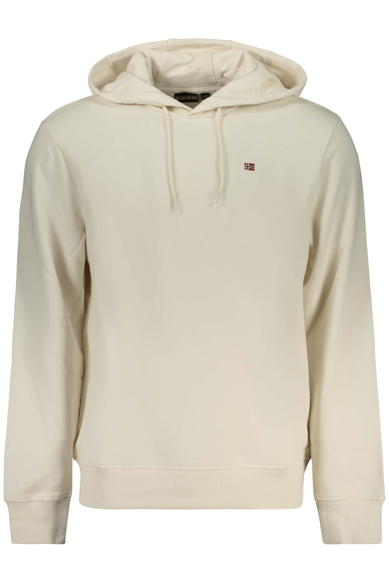 Napapijri herren mit reissverschluss sweatshirt, weiss