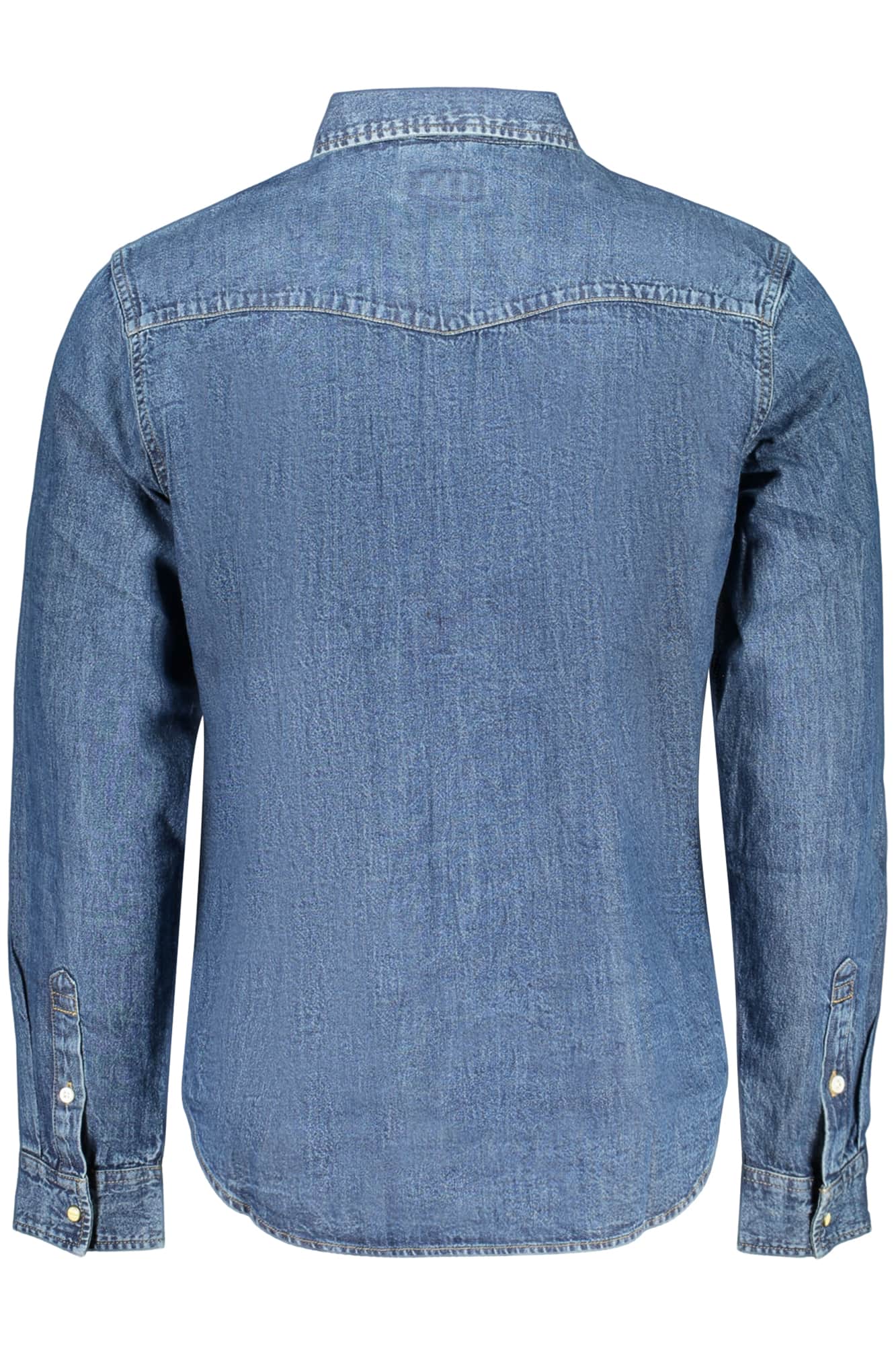 Guess Jeans herren langarm shirt, blau