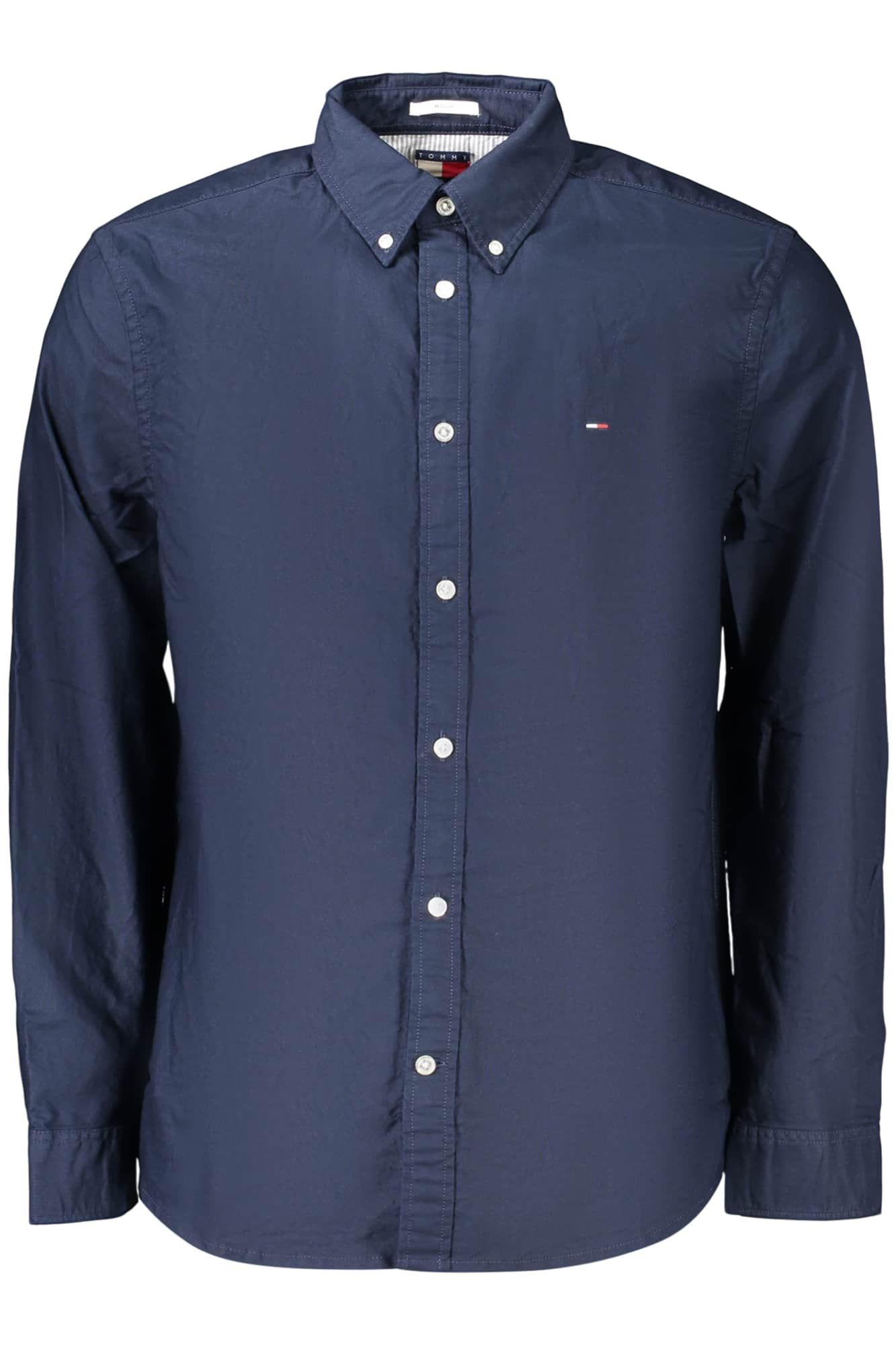 Tommy Hilfiger herren langarm shirt, blau