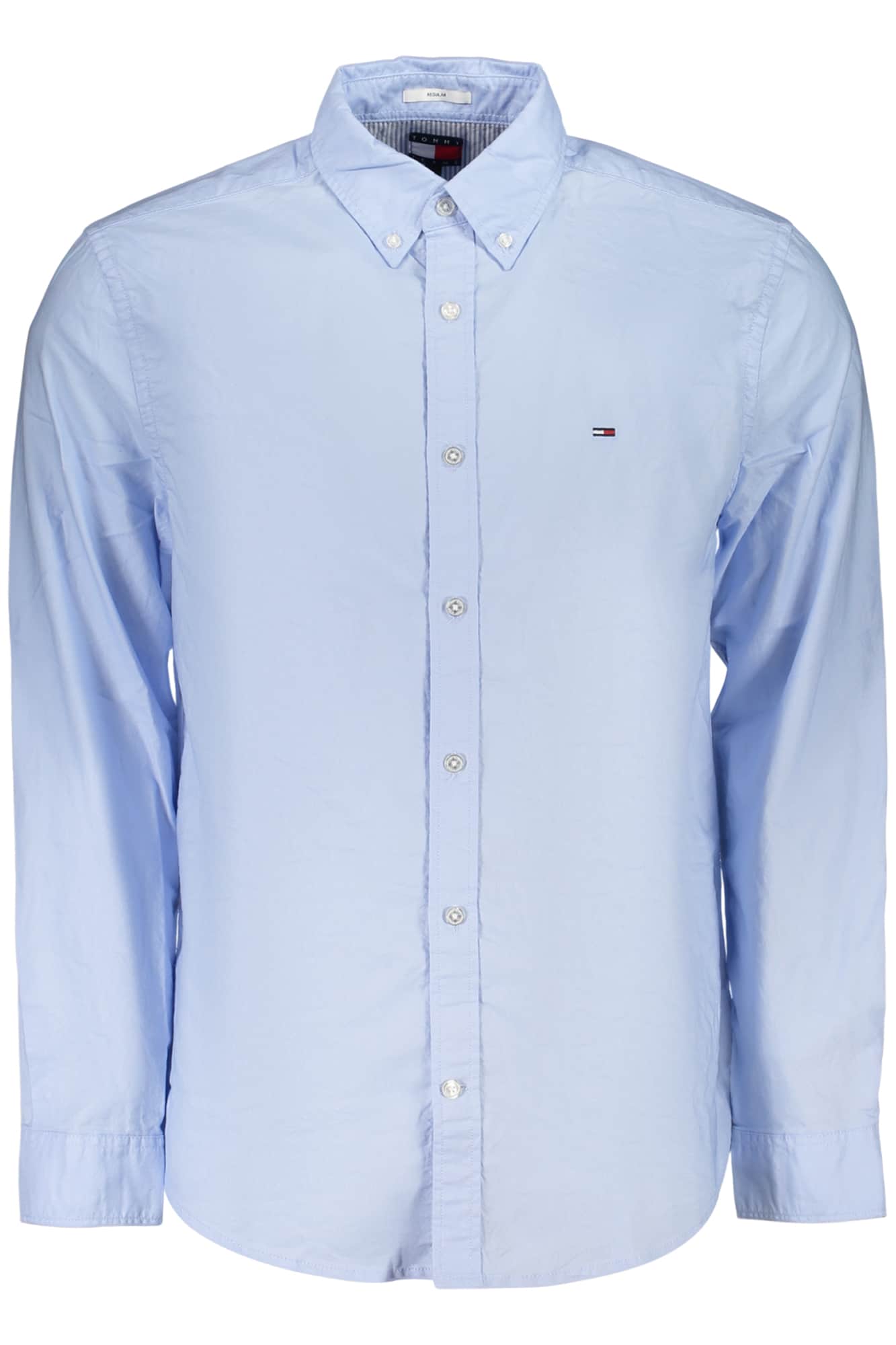 Tommy Hilfiger herren langarm shirt, blau