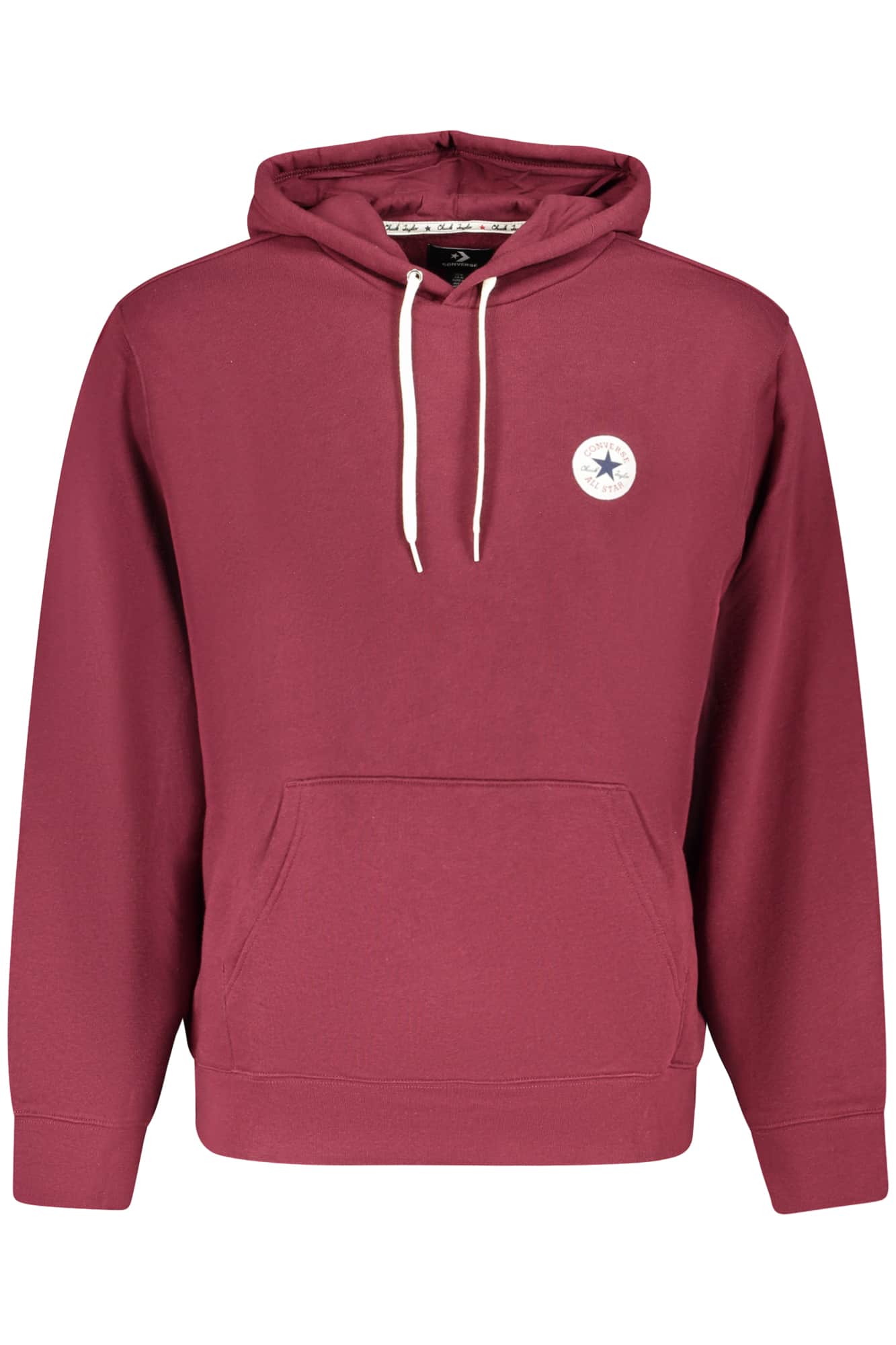 Converse Herren Mit Reißverschluss Hoodie, Rot