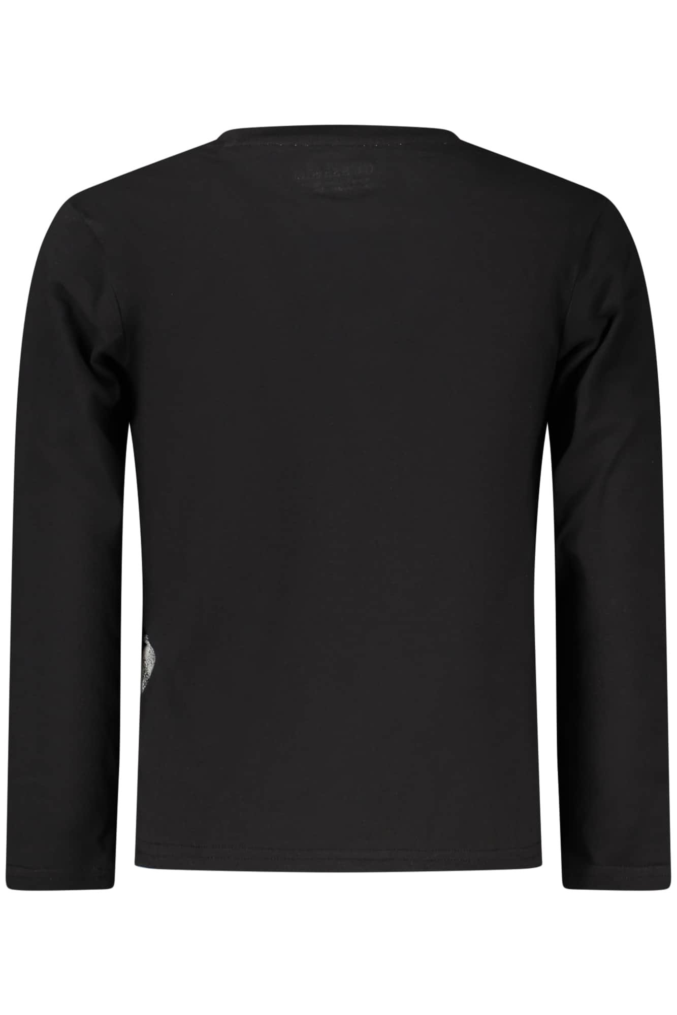 Guess Jeans langarm t-shirt für kinder, schwarz