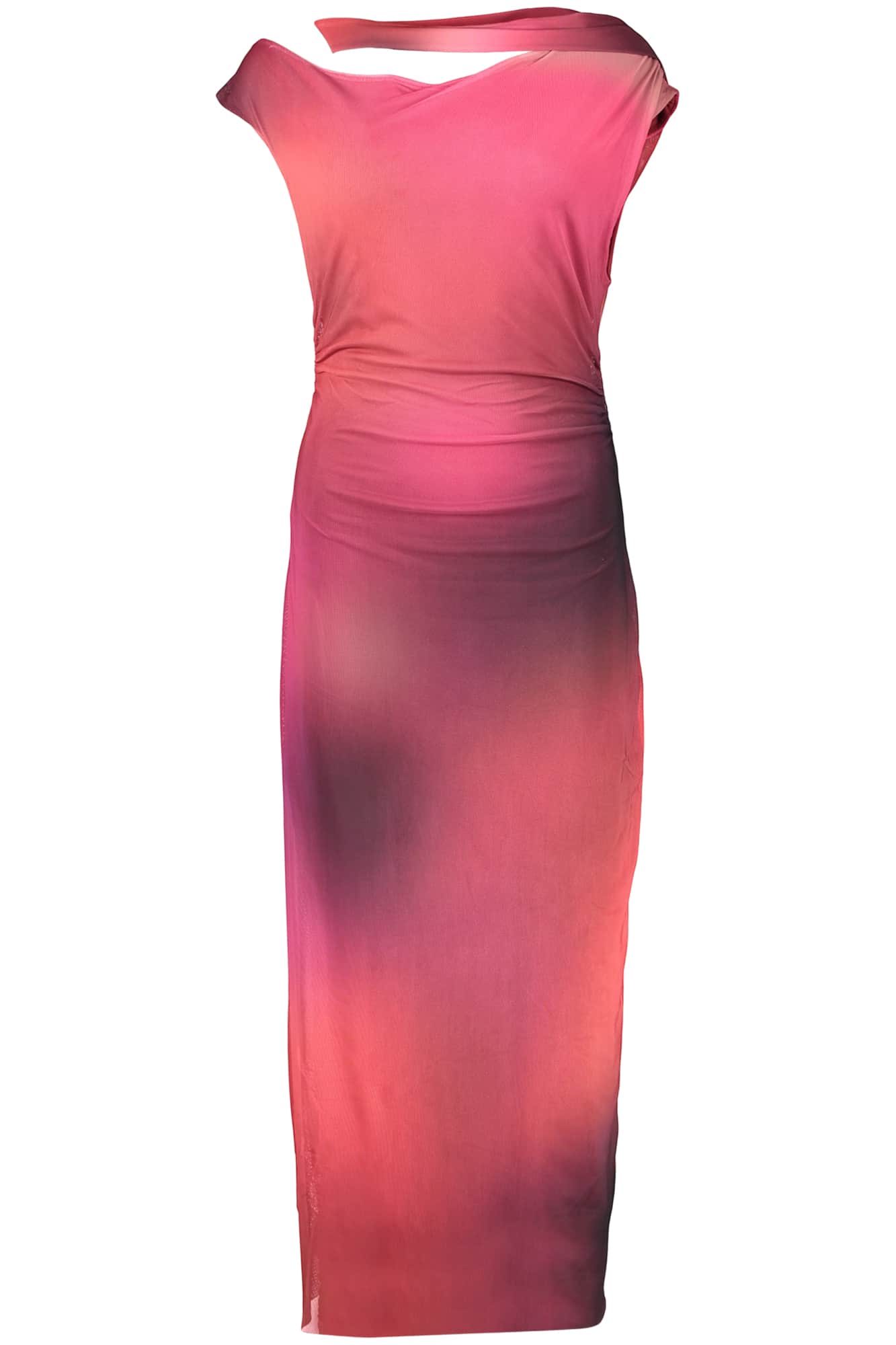 Desigual damen lang lila kleid