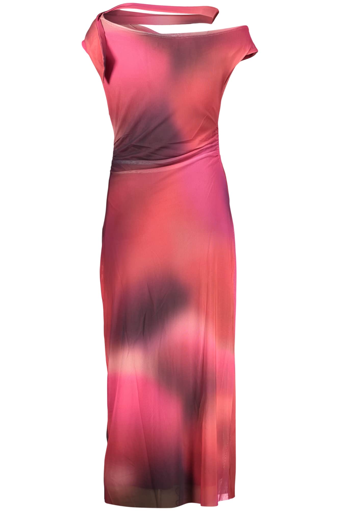 Desigual damen lang lila kleid