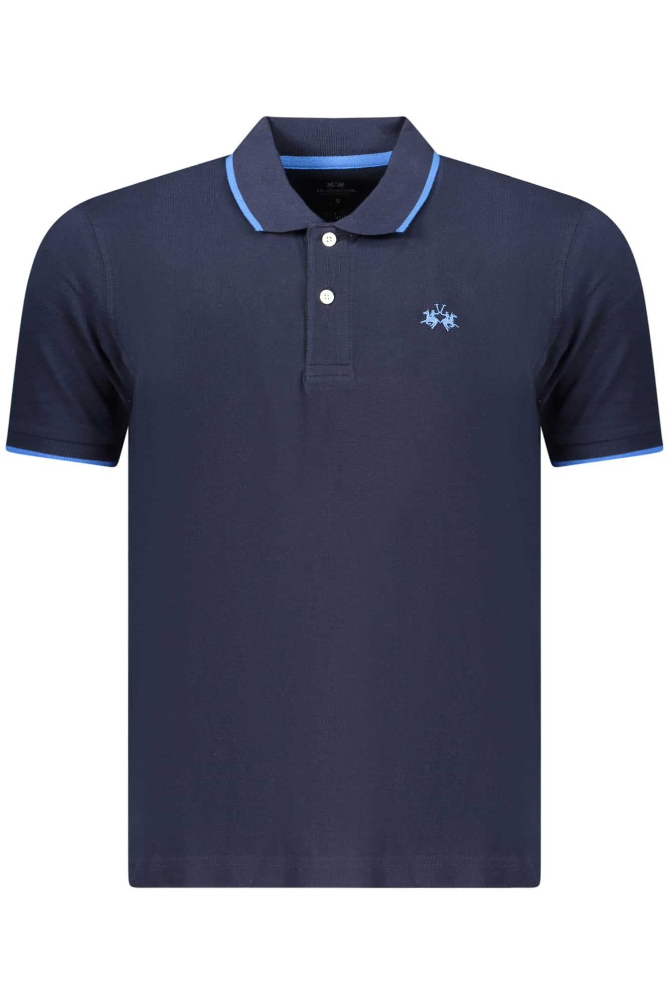 La Martina herren kurzarm poloshirt weiss