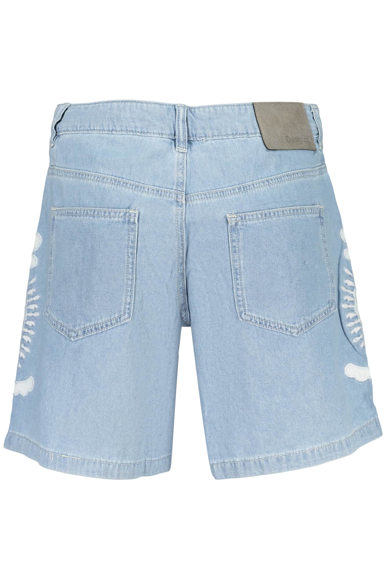 Desigual damen blau kurz jeans