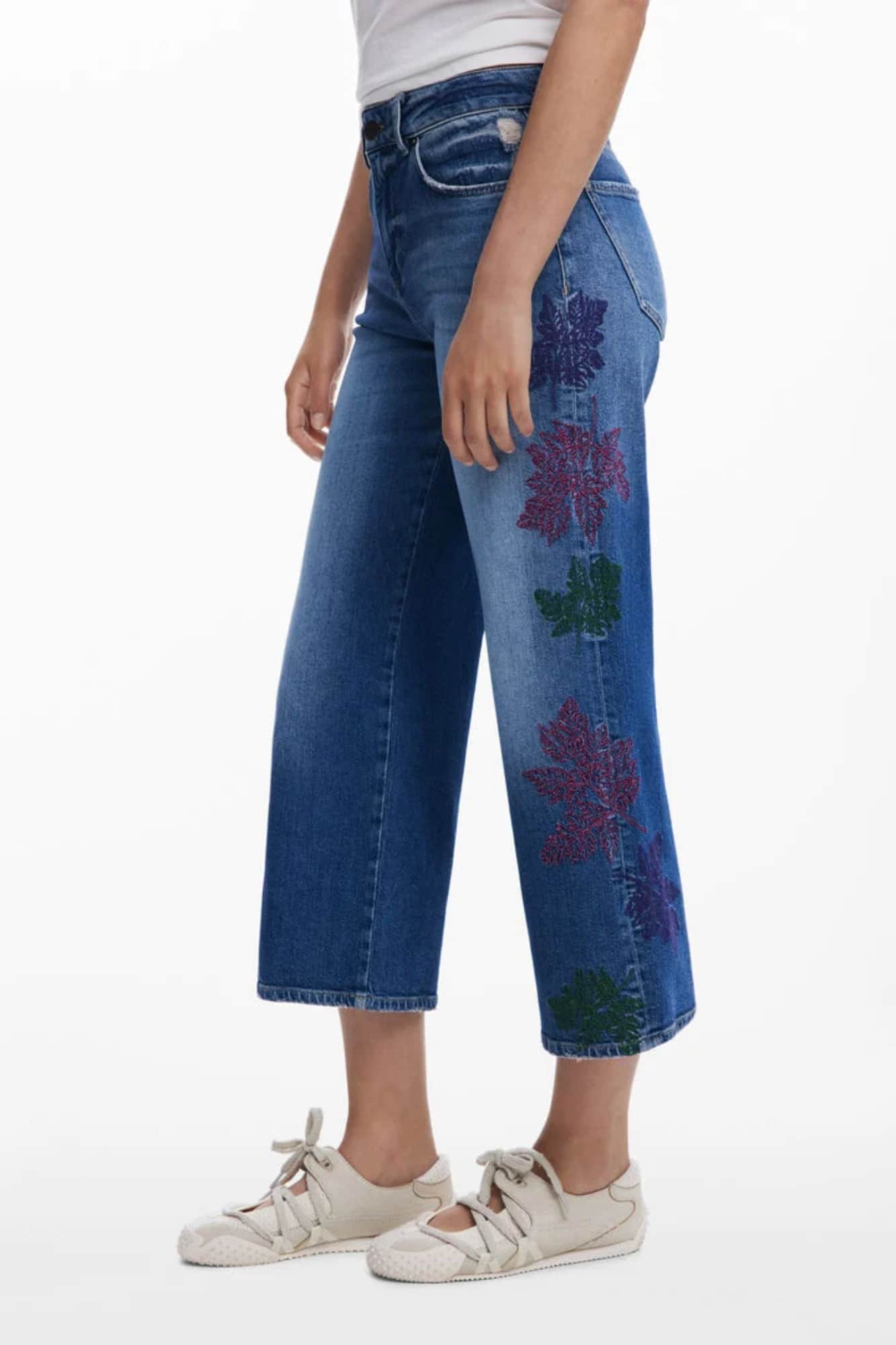 Desigual damen denim jeans, blau
