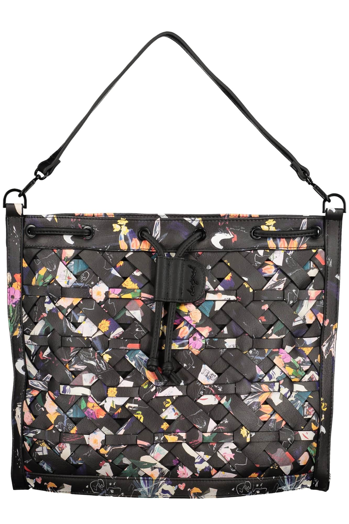 Desigual damen schwarz rucksack