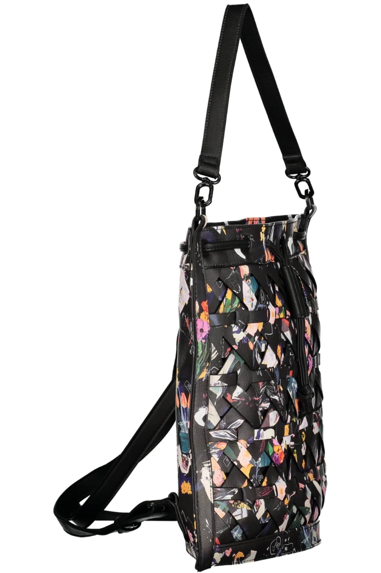 Desigual damen schwarz rucksack