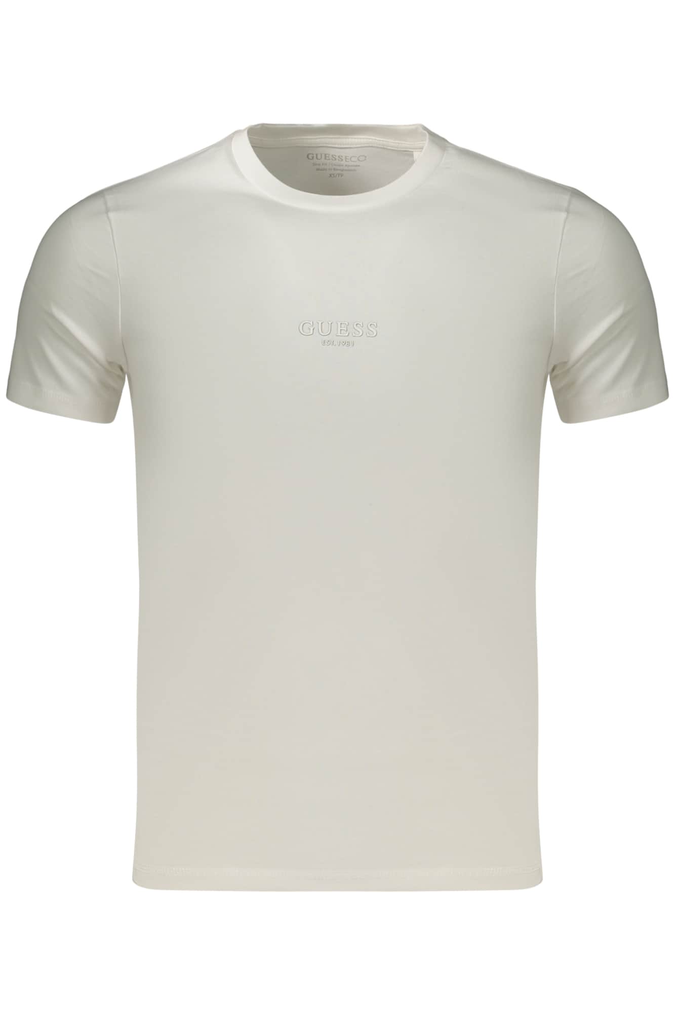 Guess Jeans herren kurzarm t-shirt weiss