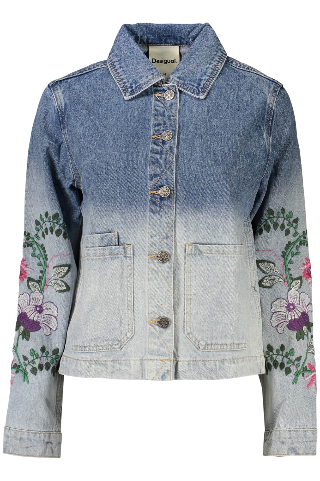 Desigual damen blau denim jacke