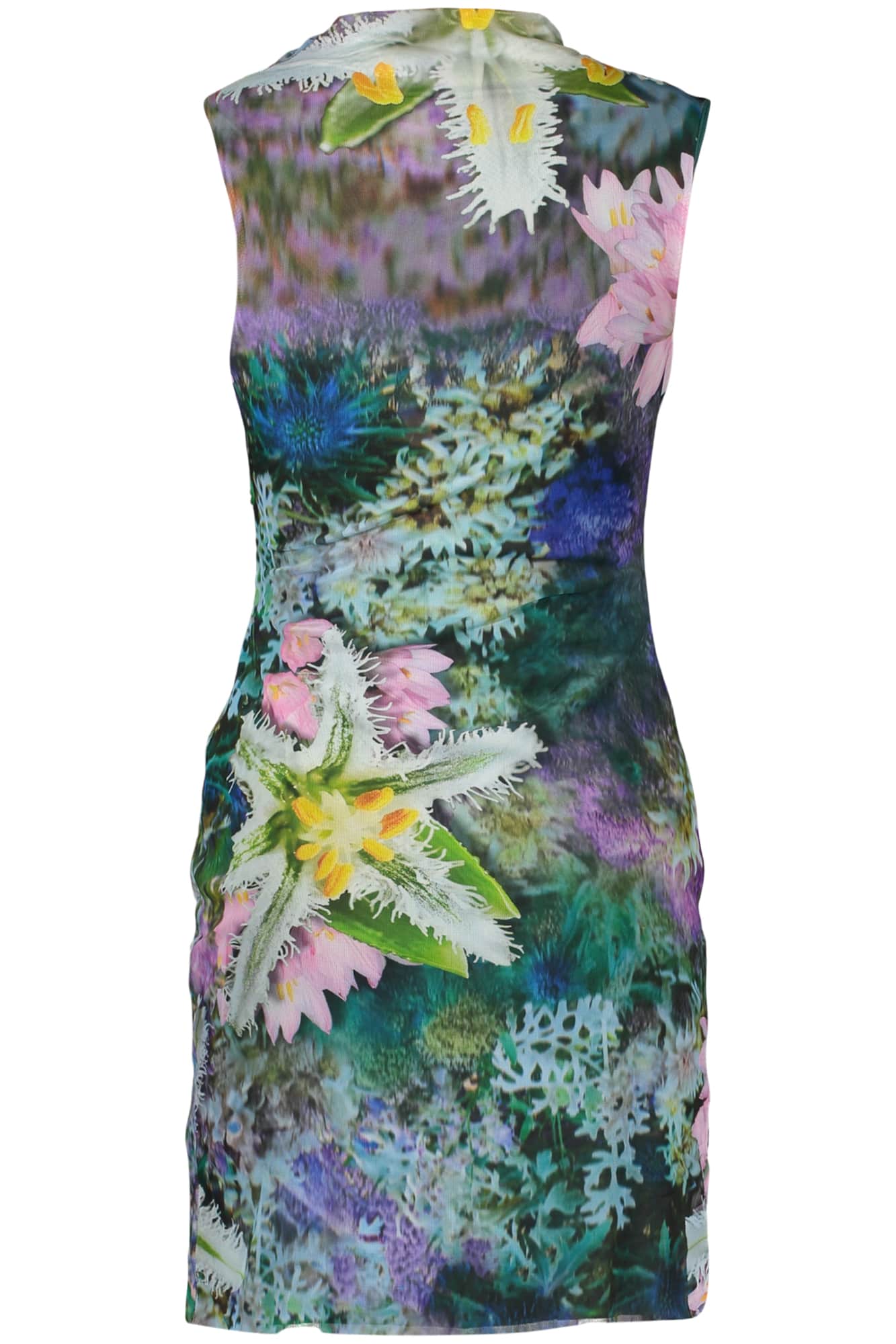 Desigual kurz kleid für damen in grün