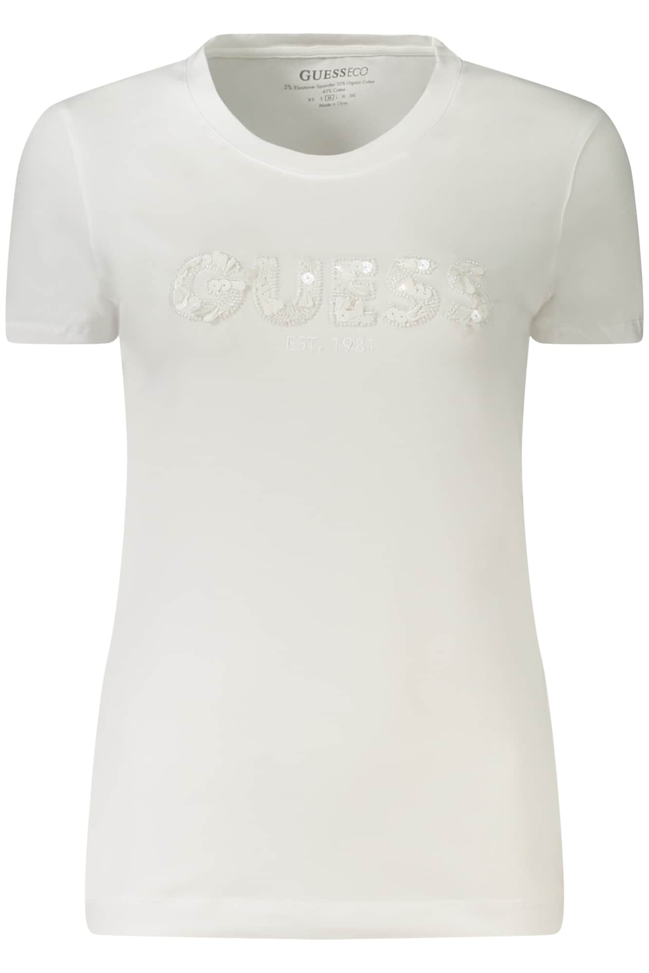 Guess Jeans damen kurzarm t-shirt rosa