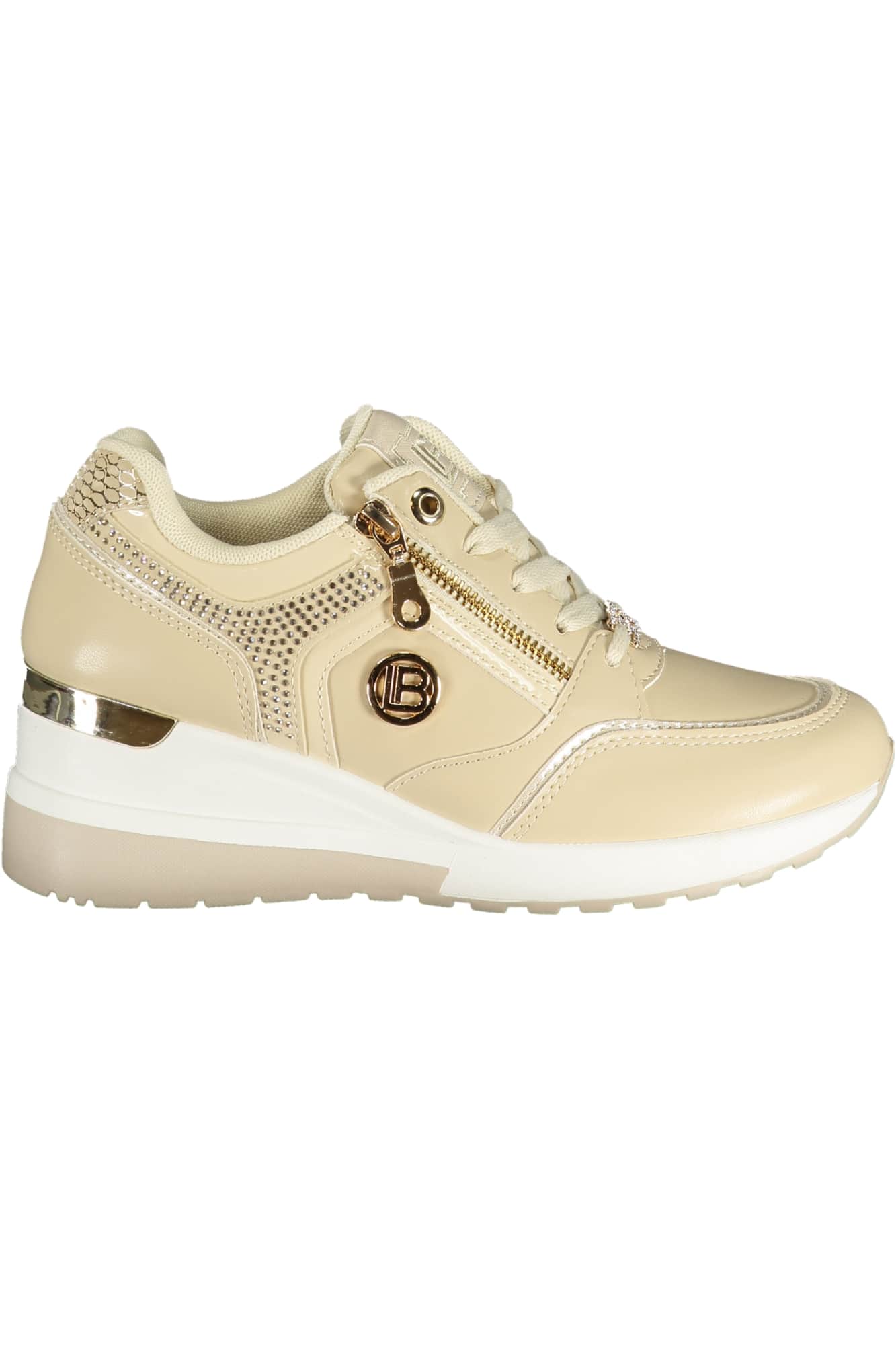 Laura Biagiotti damen beige sportschuhe