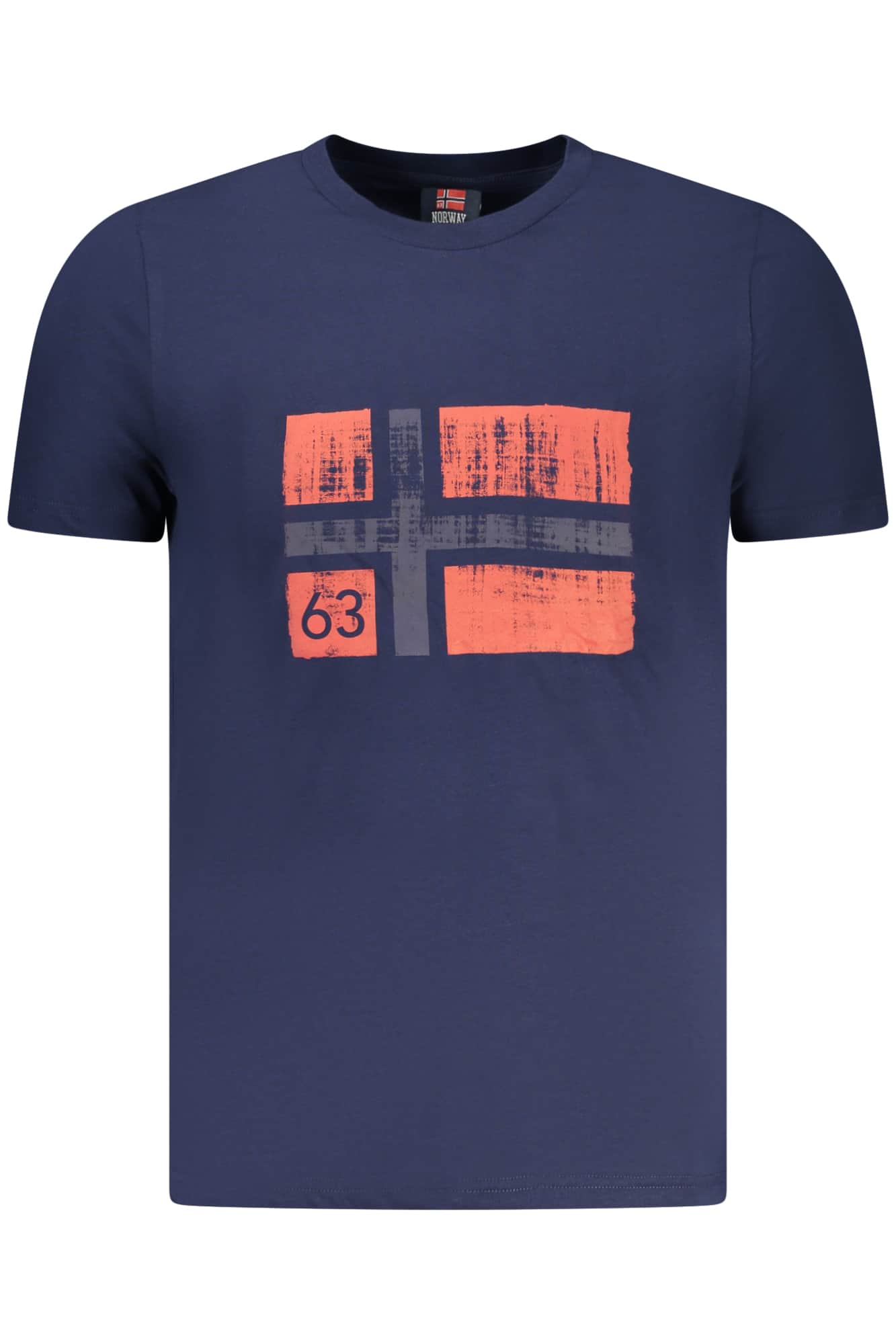 Norway 1963 herren kurzarm t-shirt weiss