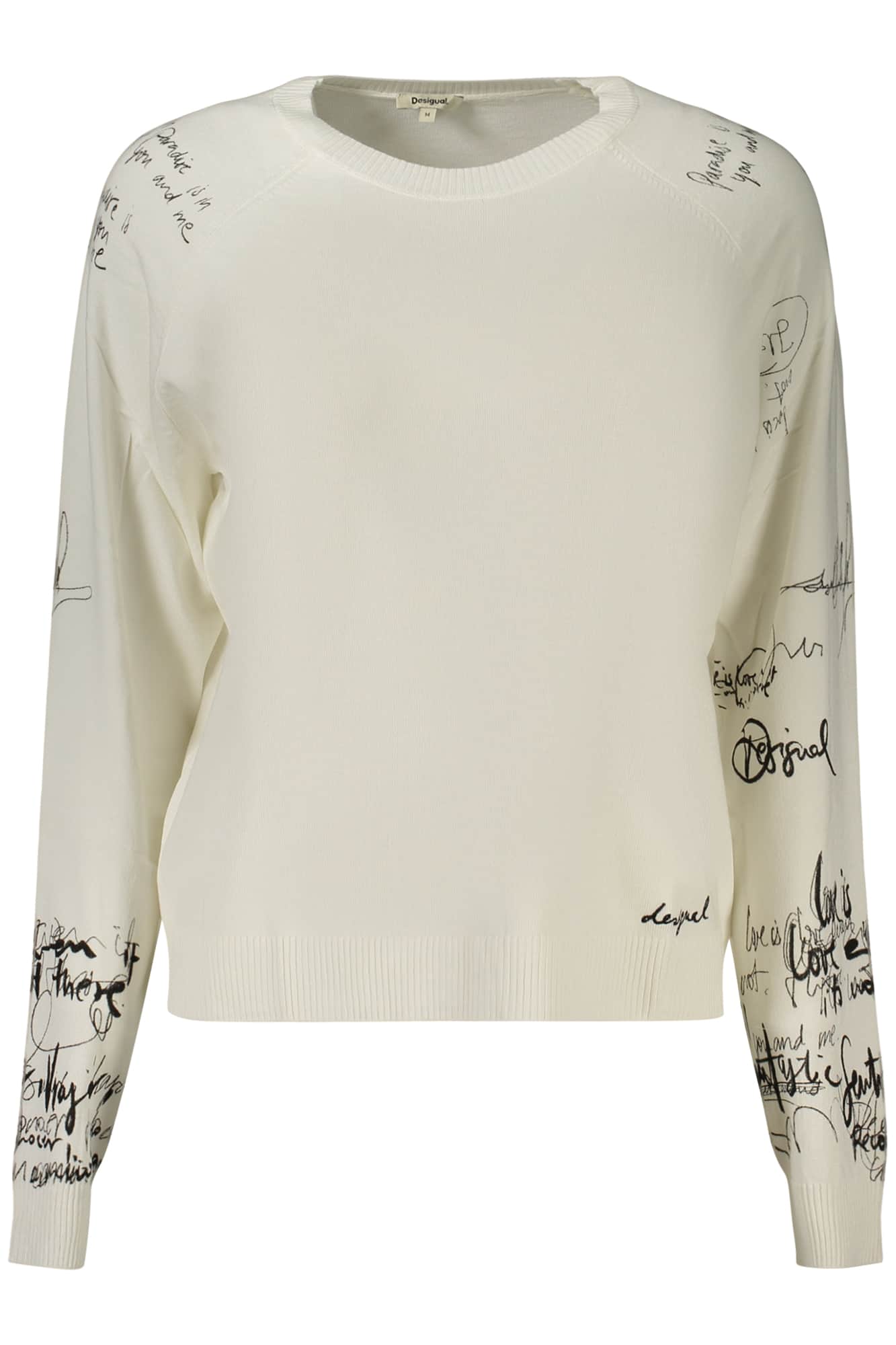 Desigual damen weiss pullover