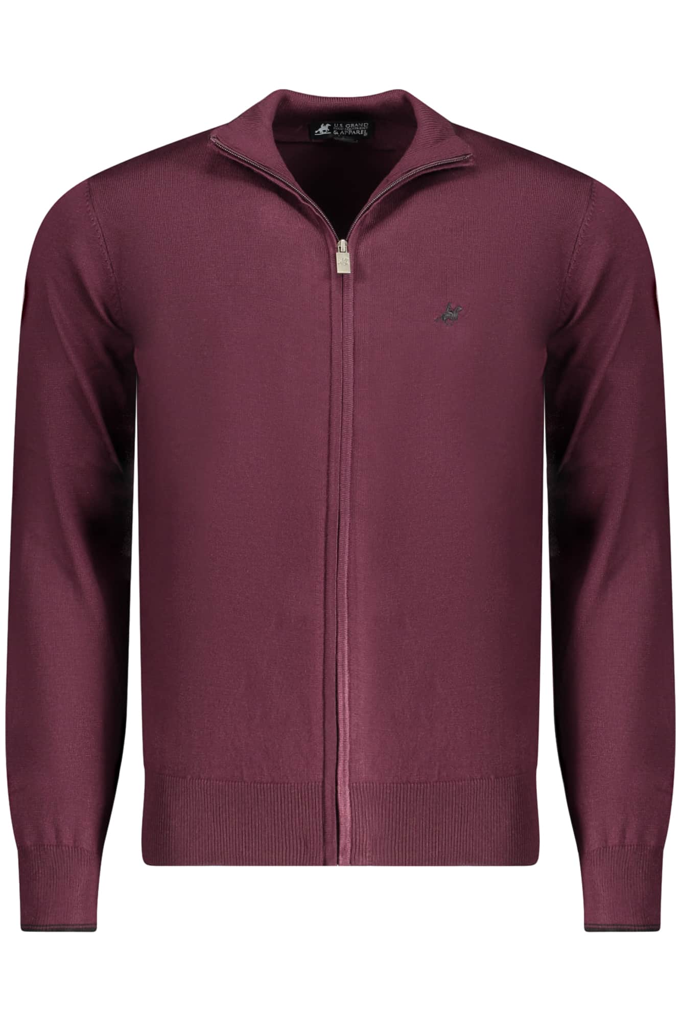 US Grand strickjacke herren rot