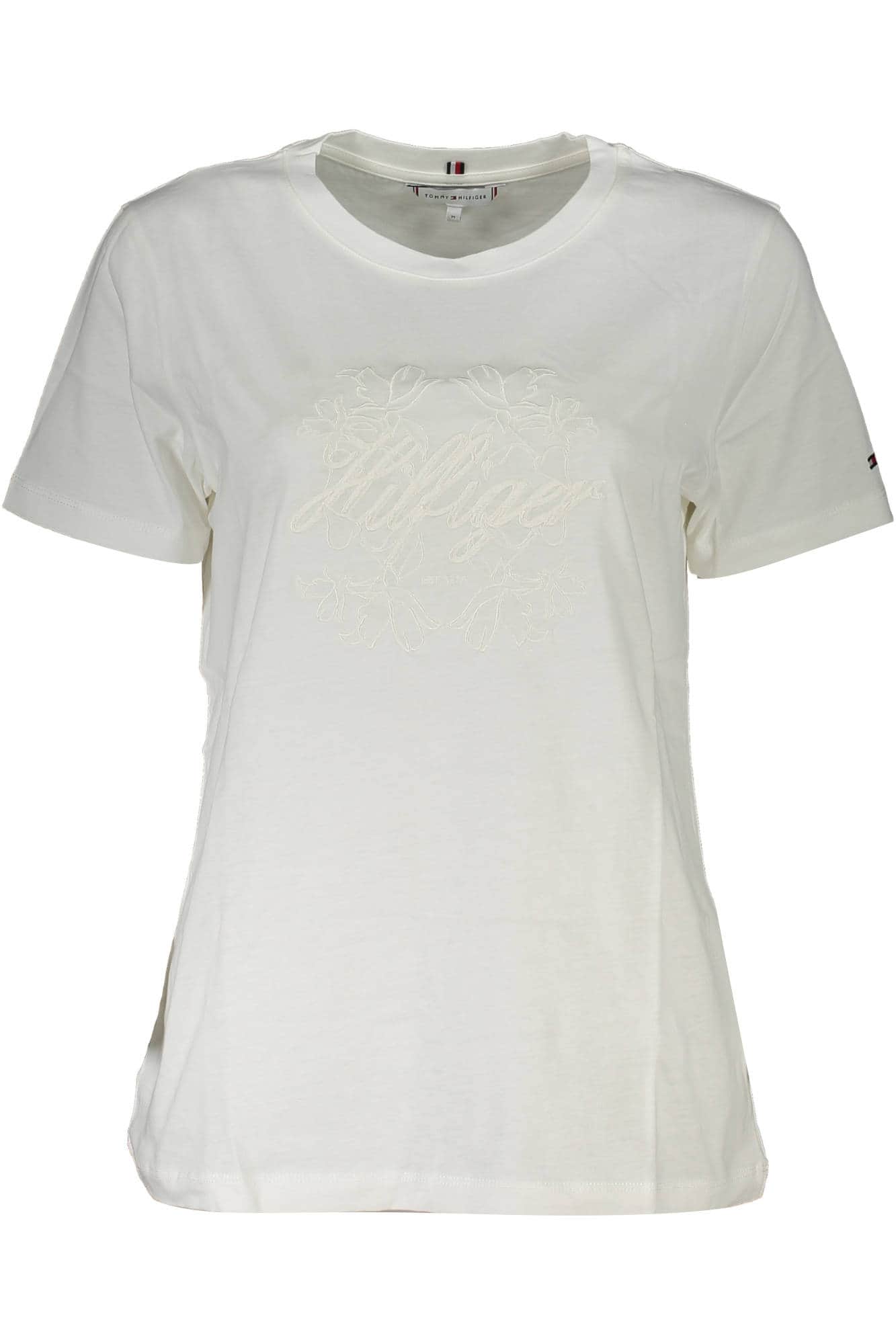 Tommy Hilfiger damen kurzarm t-shirt weiss