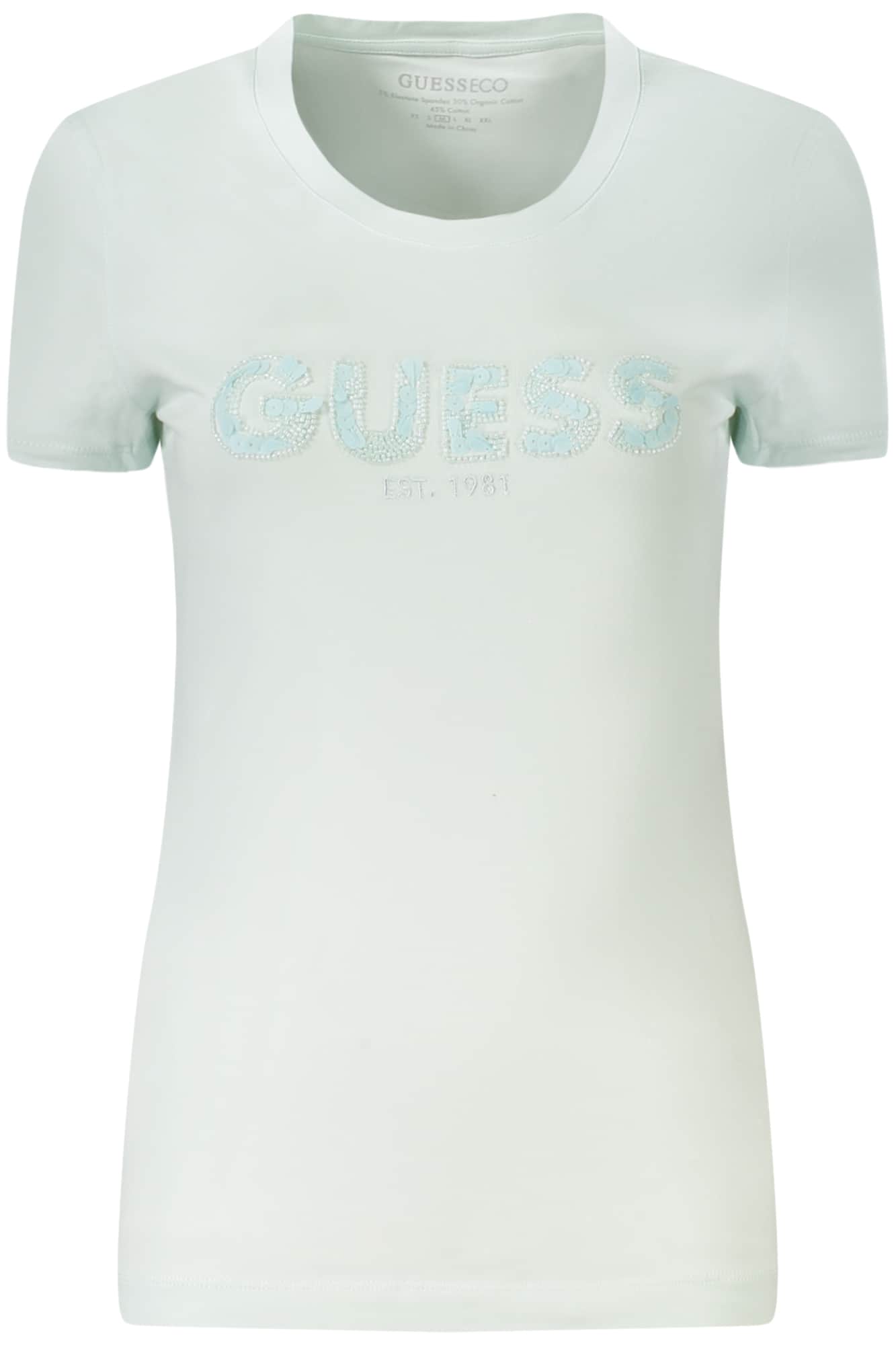 Guess Jeans damen kurzarm t-shirt rosa
