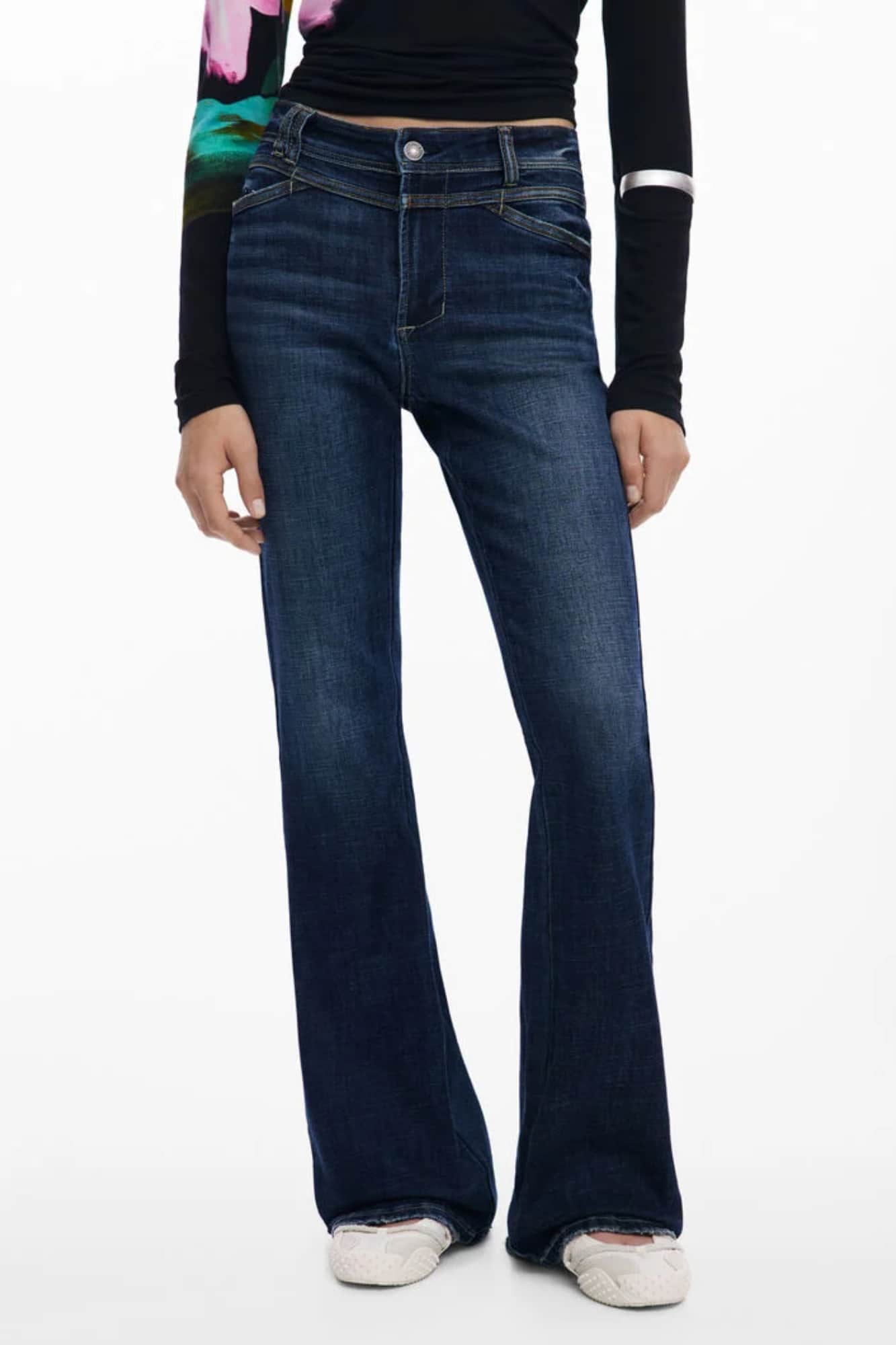 Desigual damen denim jeans blau