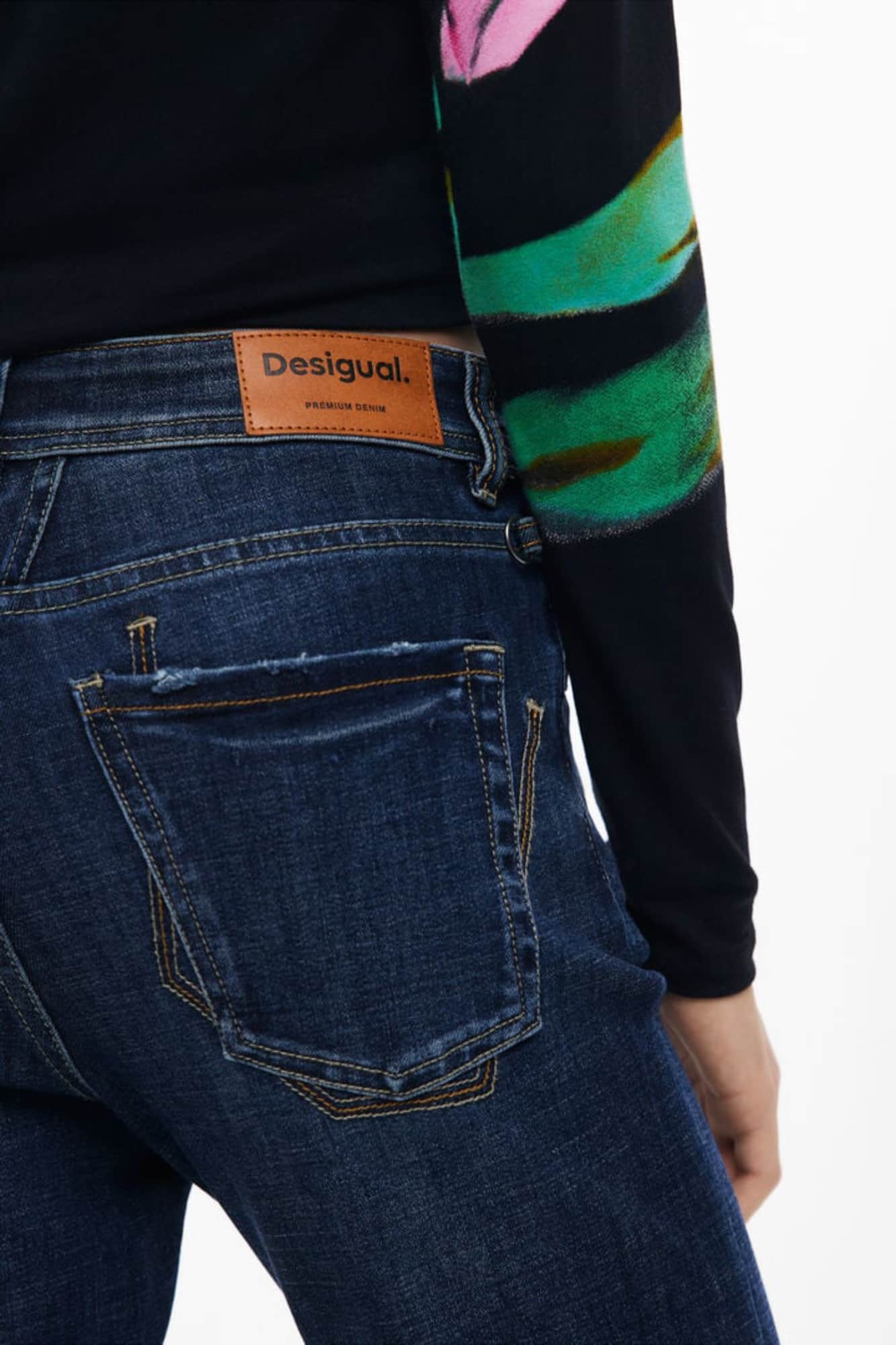 Desigual damen denim jeans blau