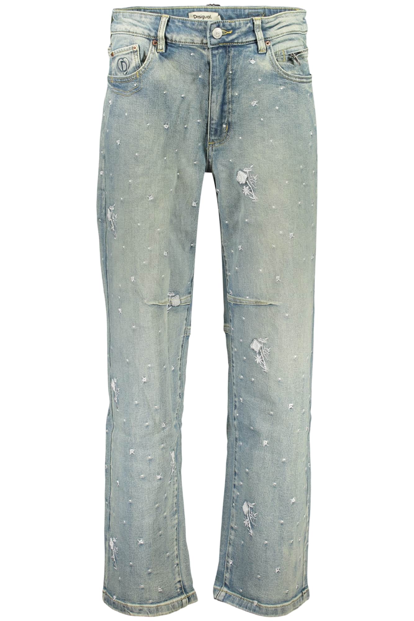 Desigual damen denim jeans, blau