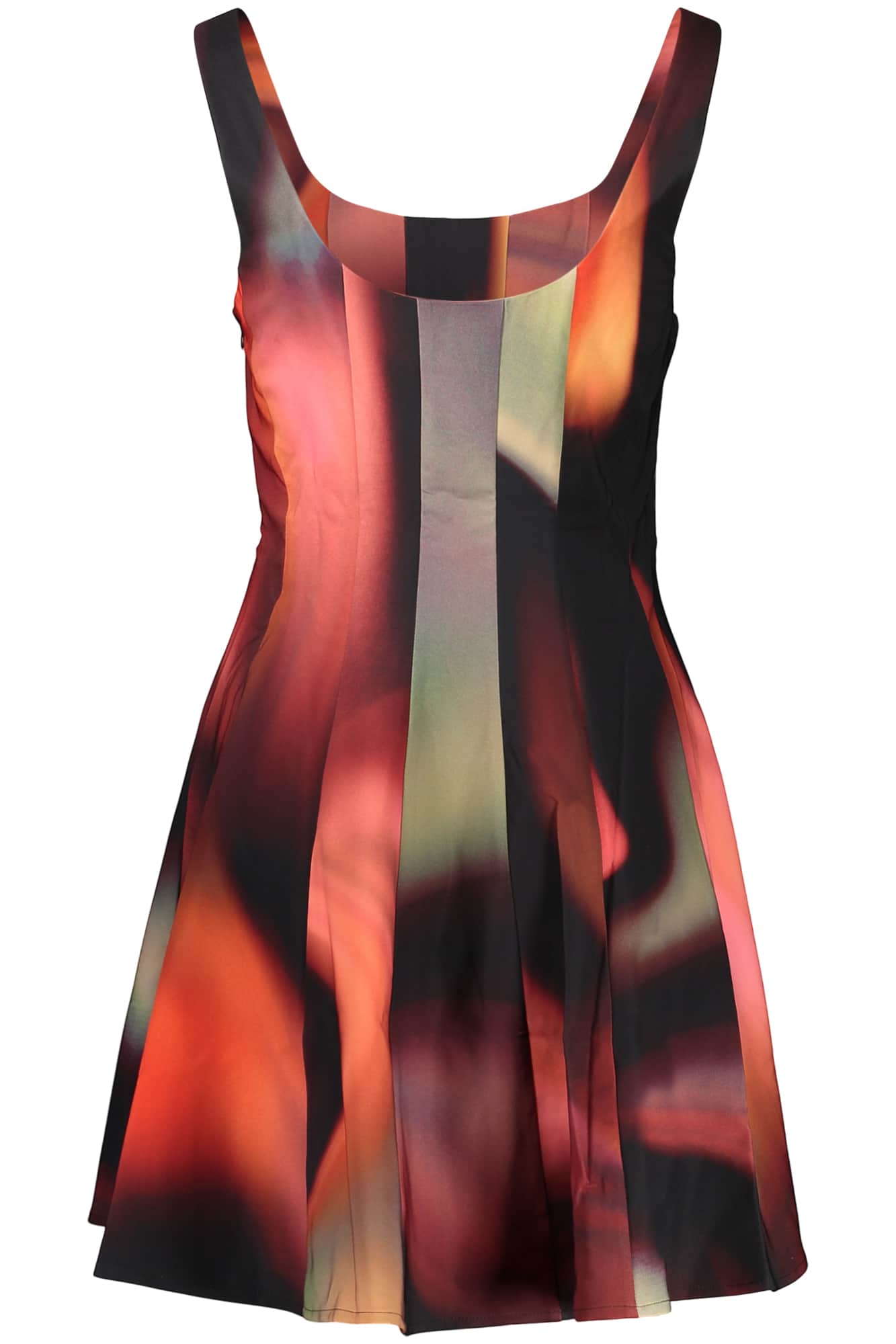 Desigual kurz kleid für damen in schwarz