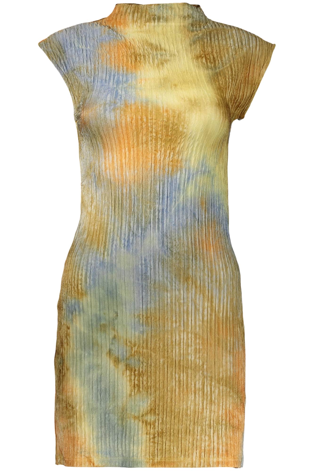 Desigual kurz kleid für damen in grün