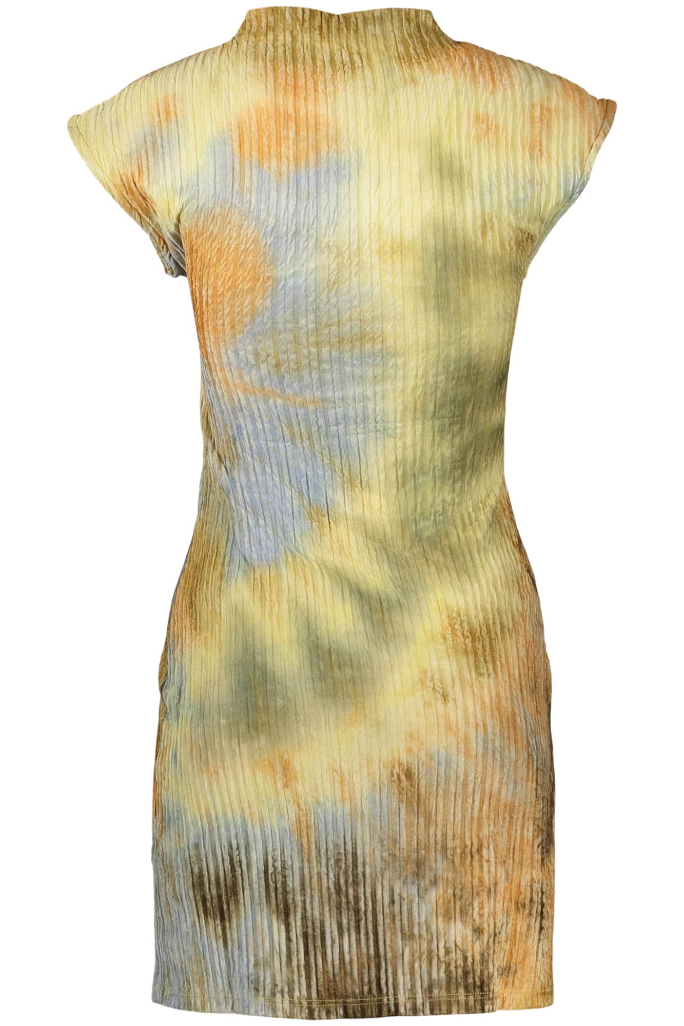 Desigual kurz kleid für damen in grün