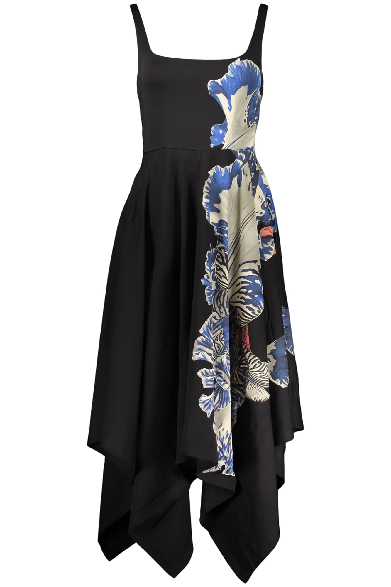 Desigual damen lang schwarz kleid