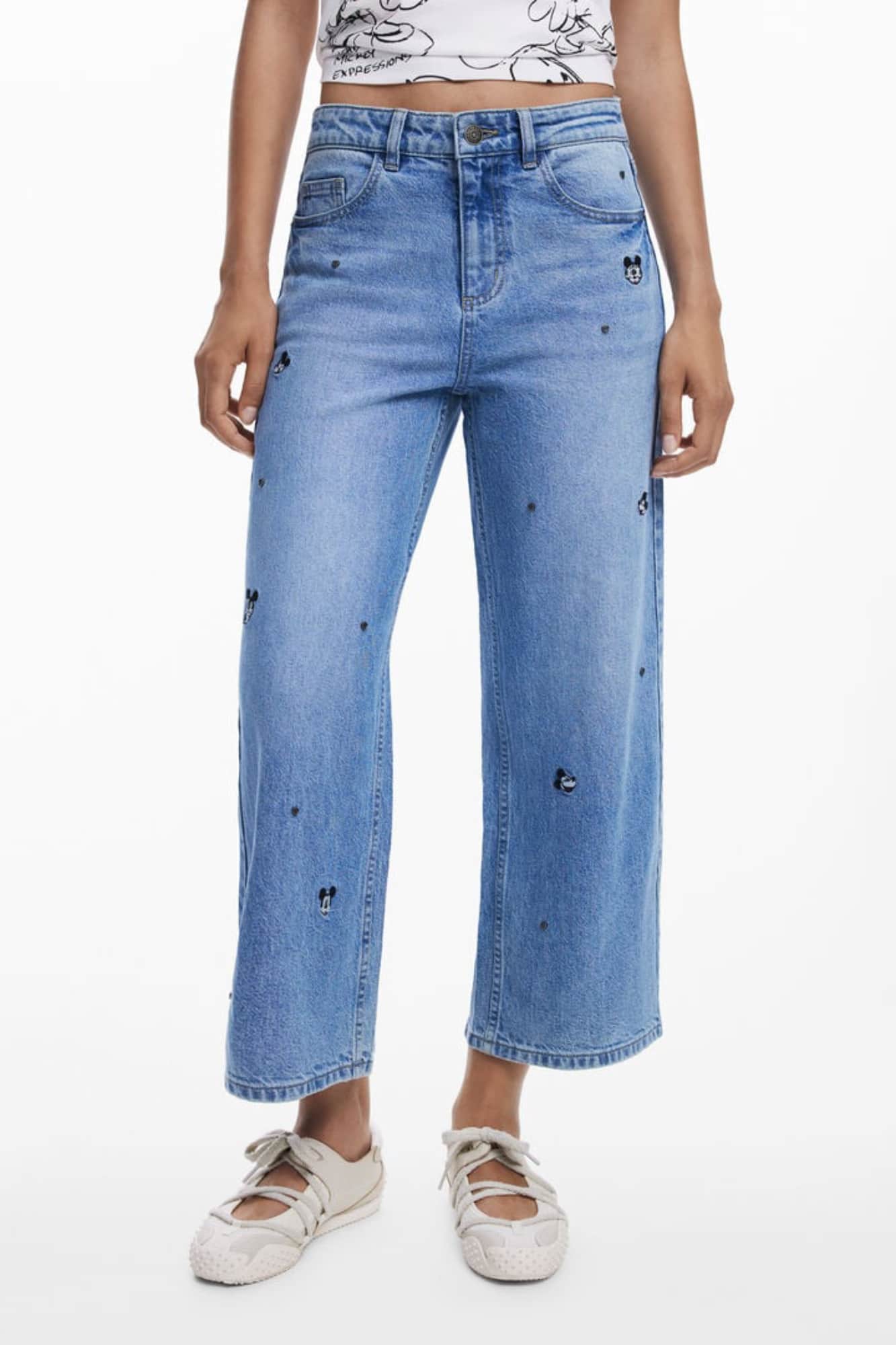 Desigual damen denim jeans, blau