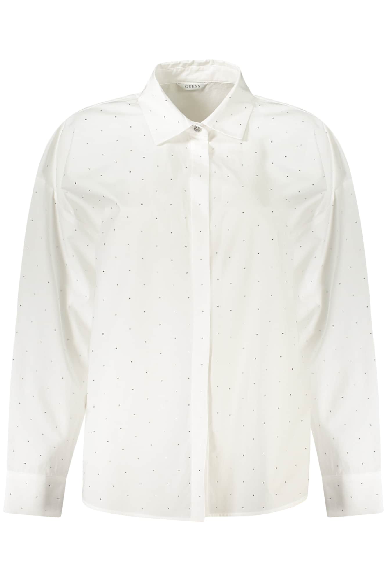 Guess Jeans damen langarm shirt weiss