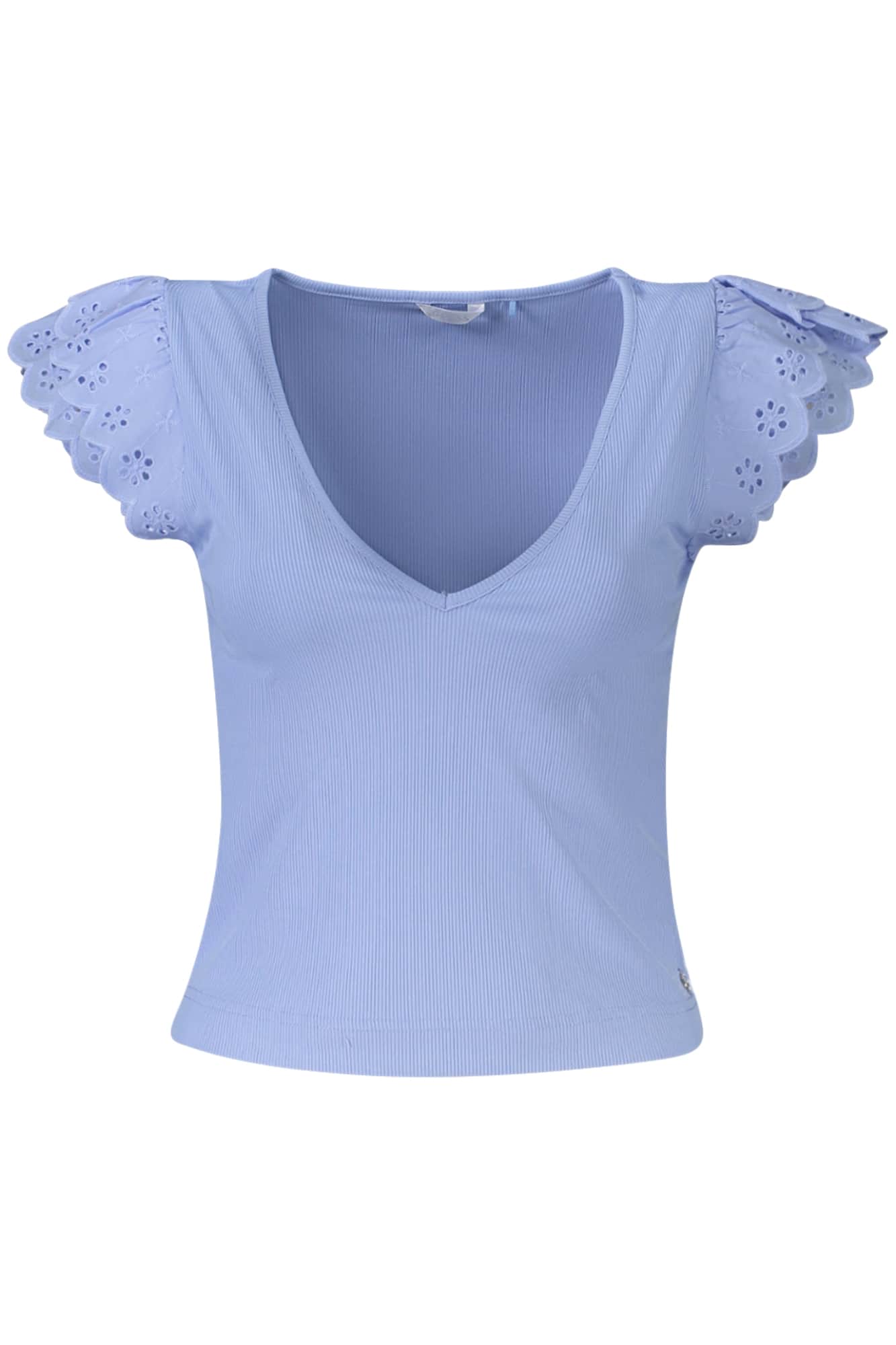 Guess Jeans damen kurzarm t-shirt, blau