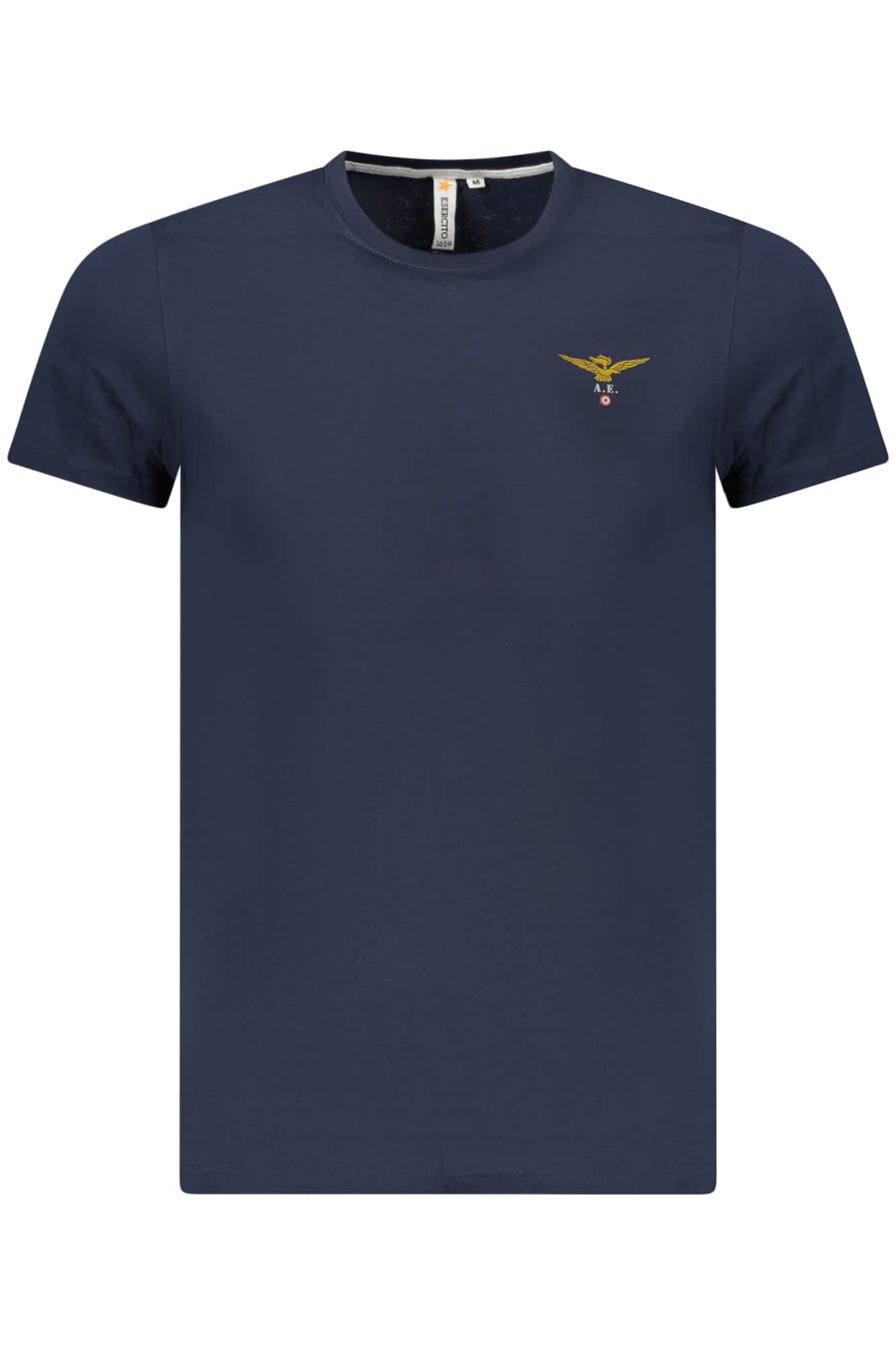 Military academy herren kurzarm t-shirt weiss
