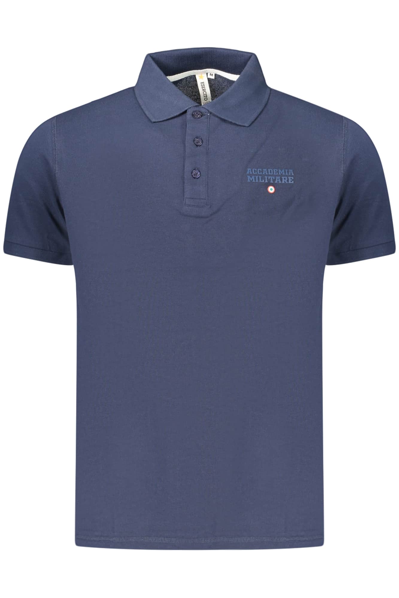Military academy herren kurzarm poloshirt, weiss